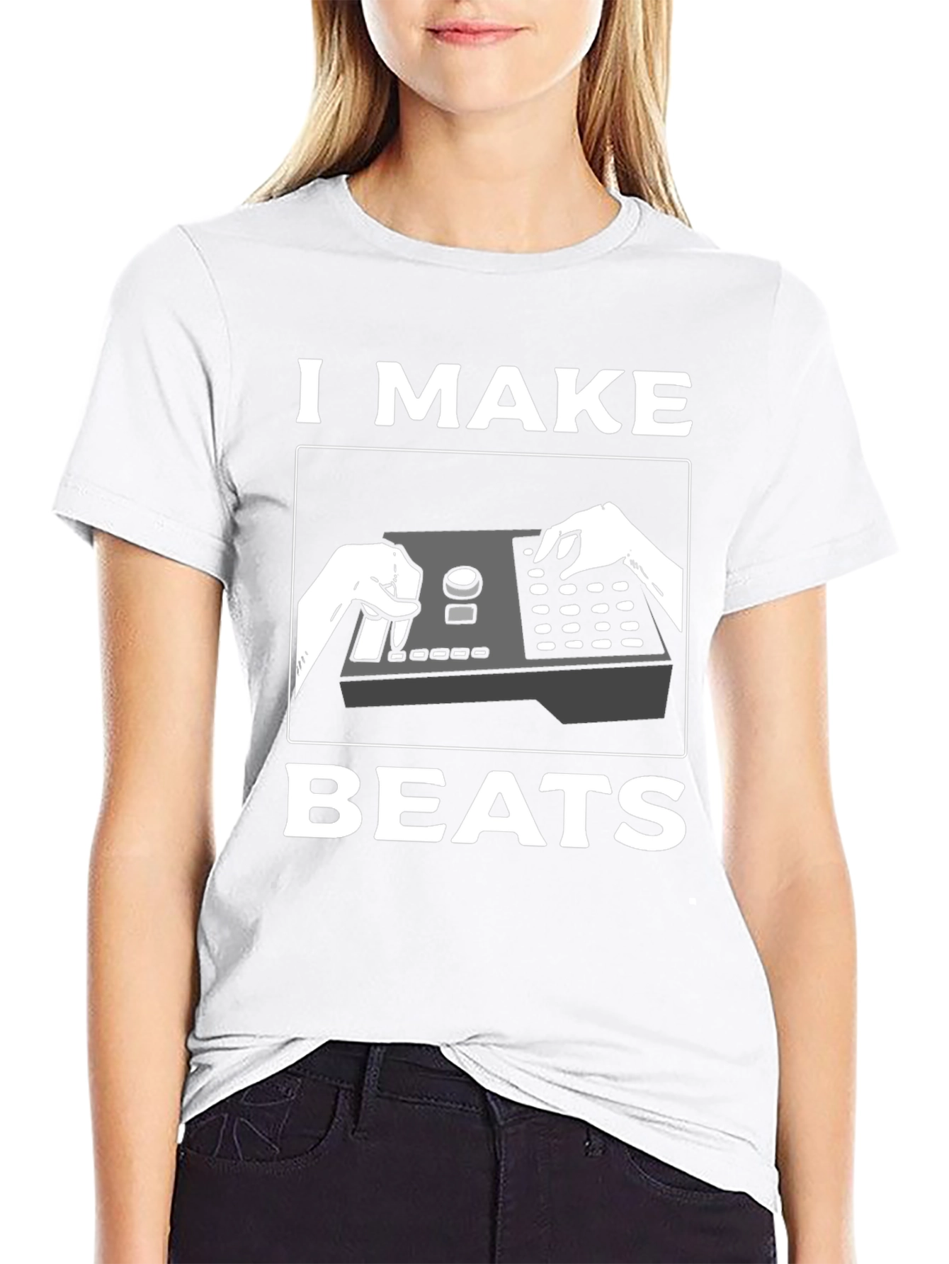 I Make Beats T-Shirt - DJ Producer Music Tee
