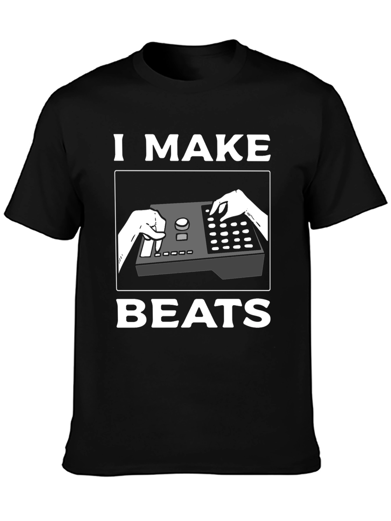 I Make Beats T-Shirt - DJ Producer Music Tee