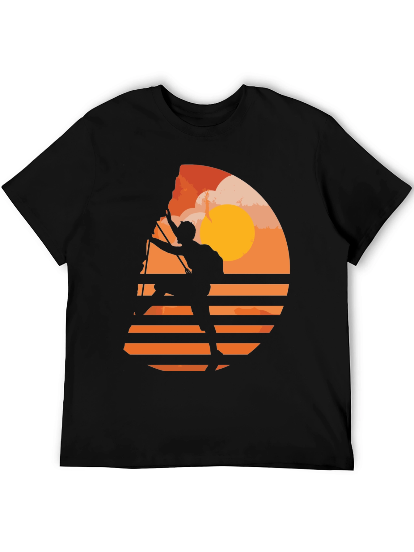 Climbing Silhouette Graphic Tee - Adventure Ready