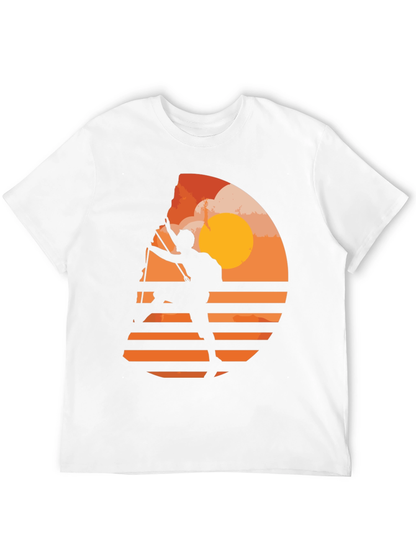 Climbing Silhouette Graphic Tee - Adventure Ready