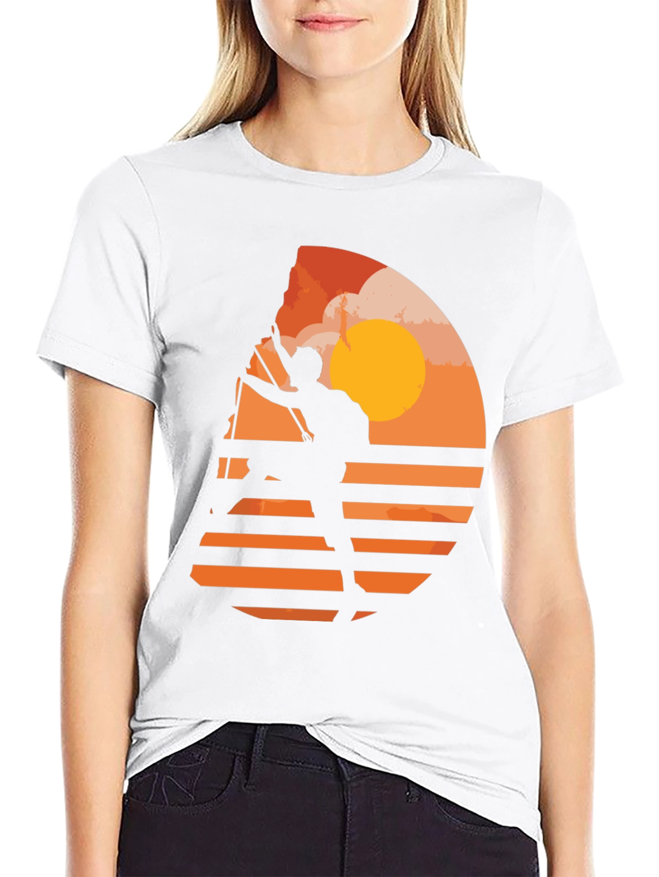 Climbing Silhouette Graphic Tee - Adventure Ready