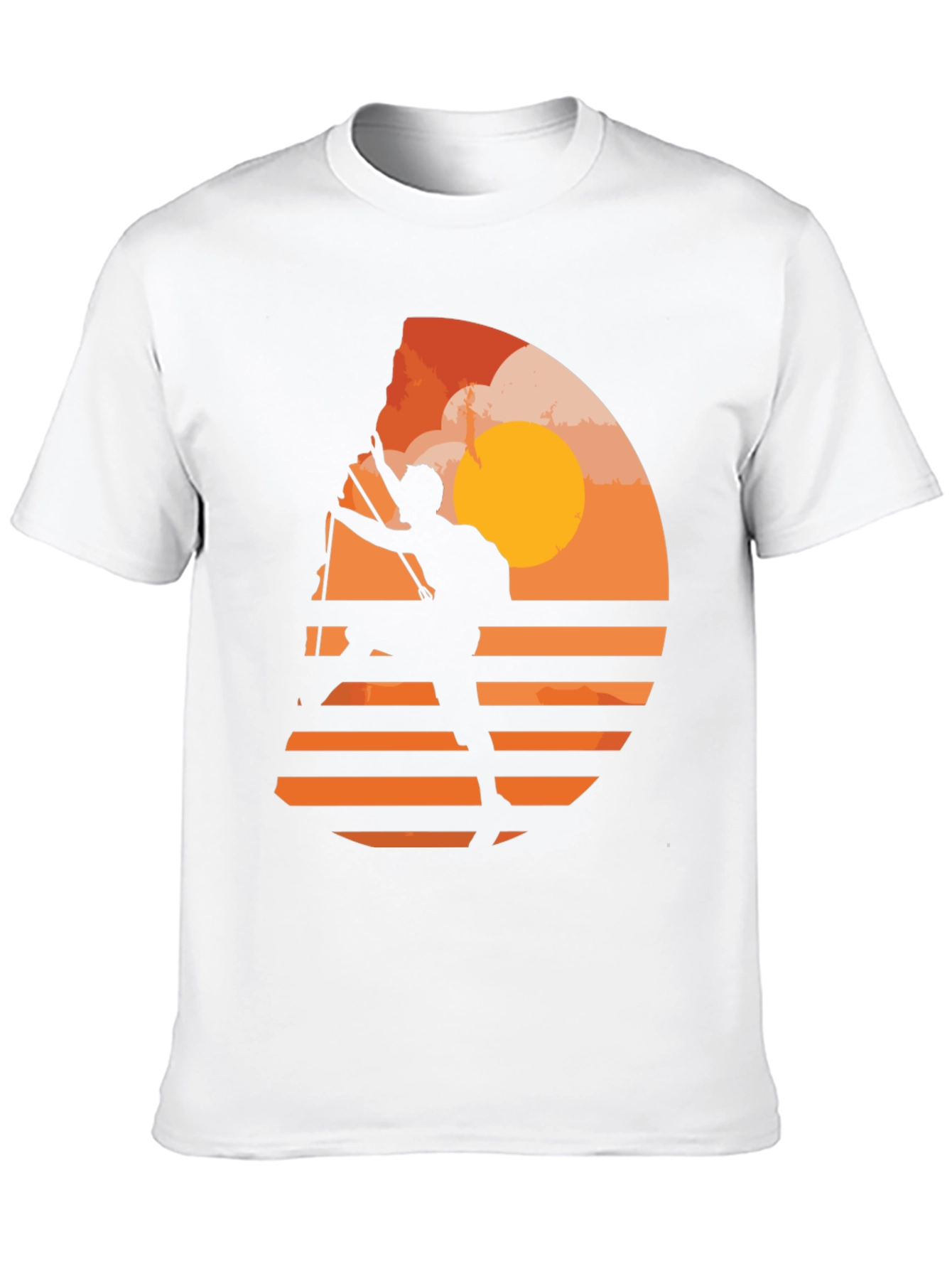 Climbing Silhouette Graphic Tee - Adventure Ready
