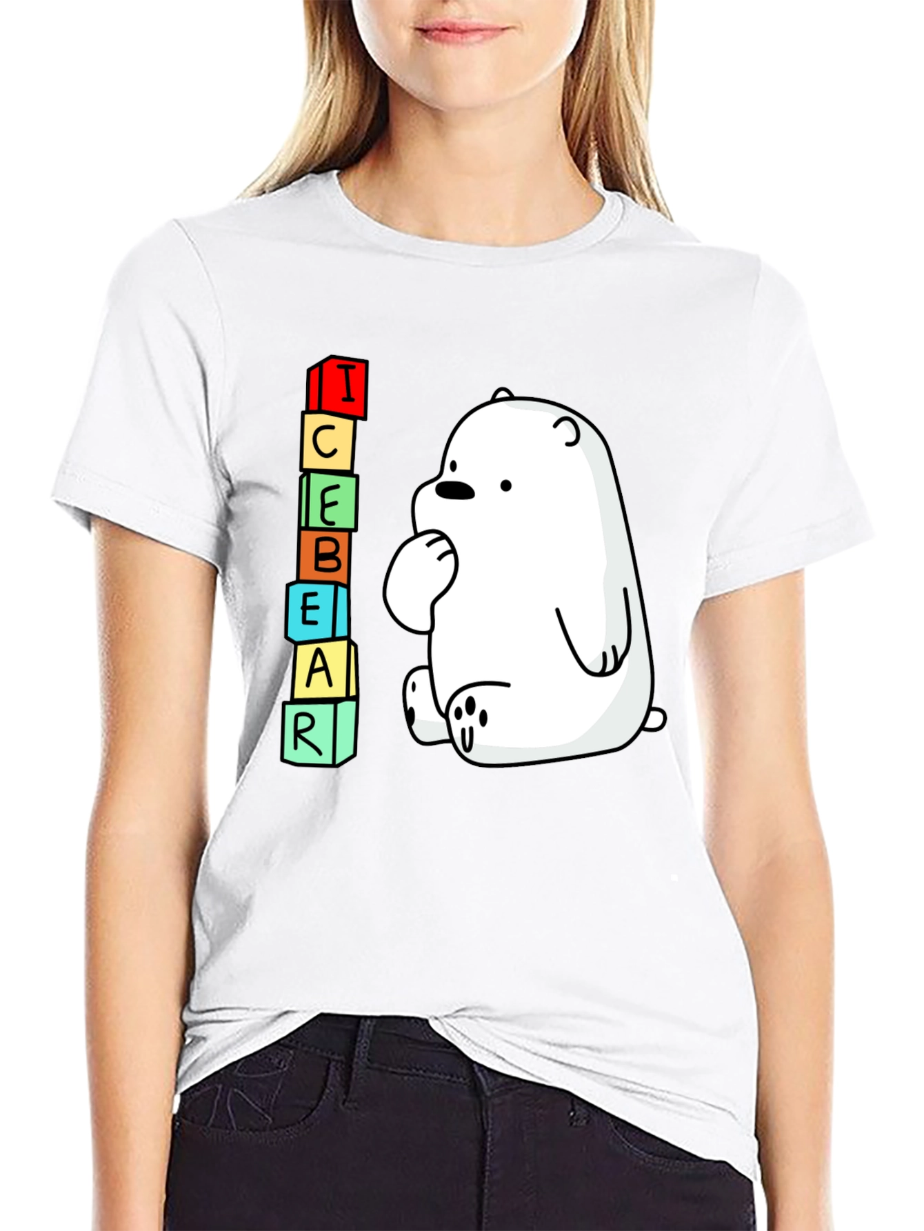 Ice Bear Cartoon T-Shirt