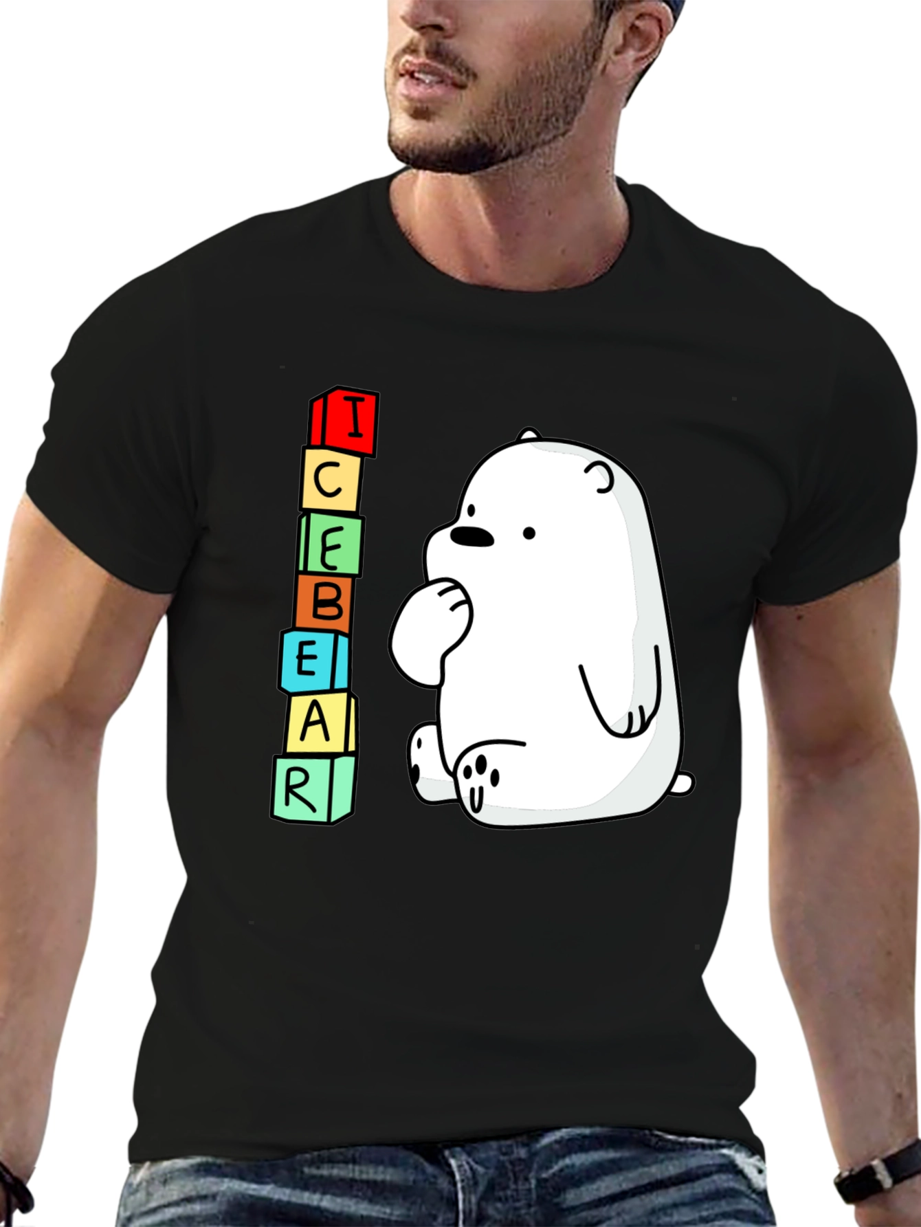 Ice Bear Cartoon T-Shirt