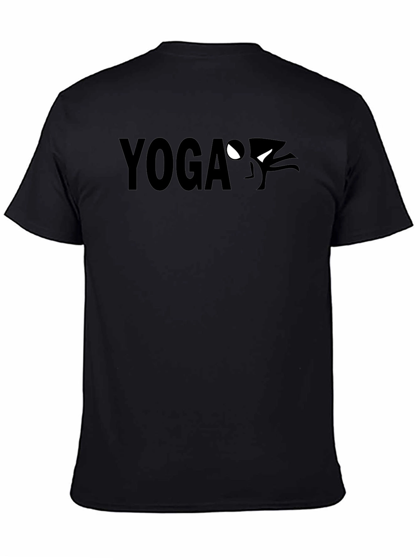 Yoga Ninja Black Graphic Tee
