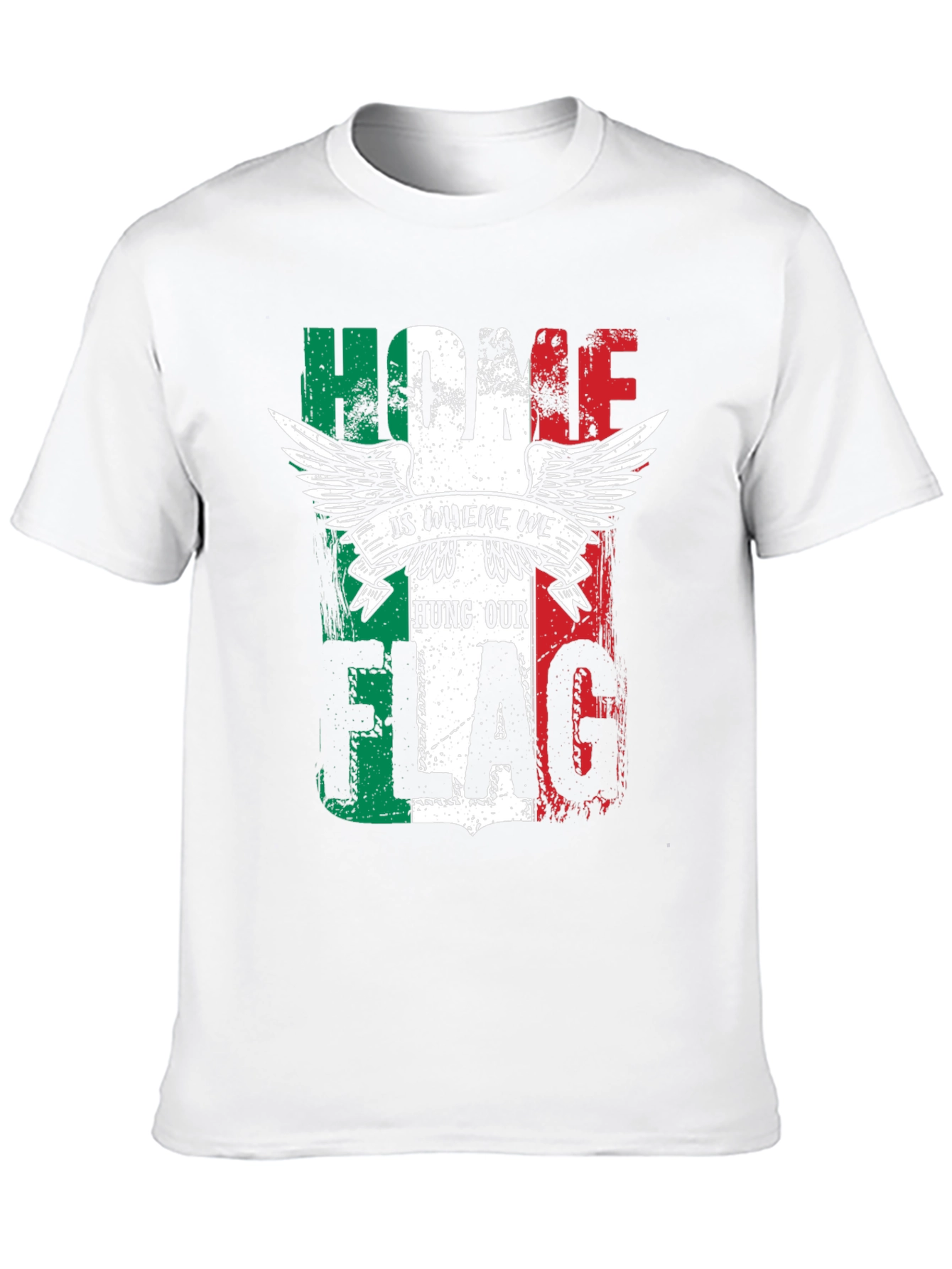 Italian Flag Home T-Shirt