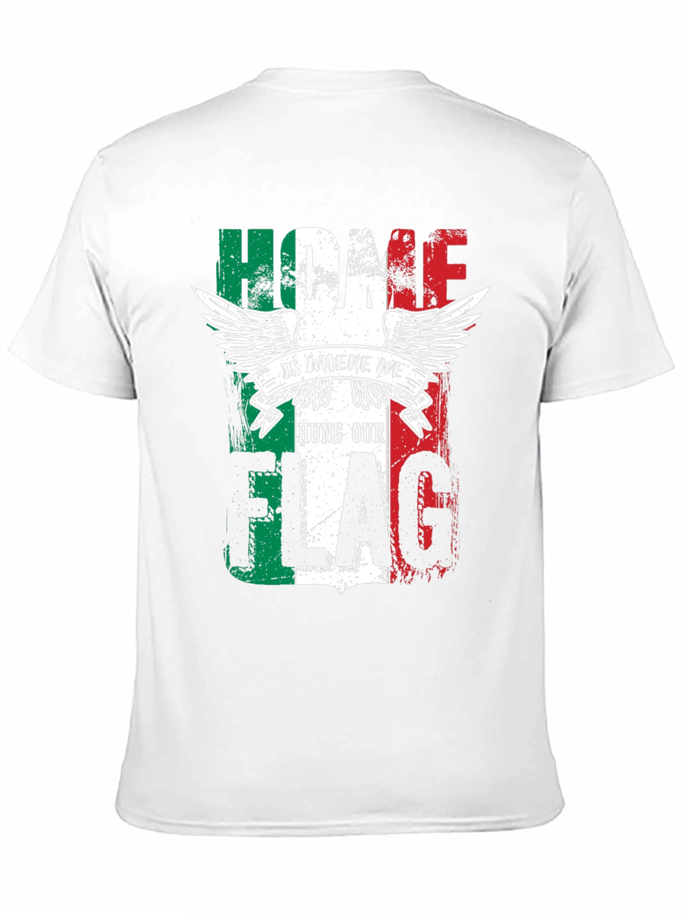 Italian Flag Home T-Shirt