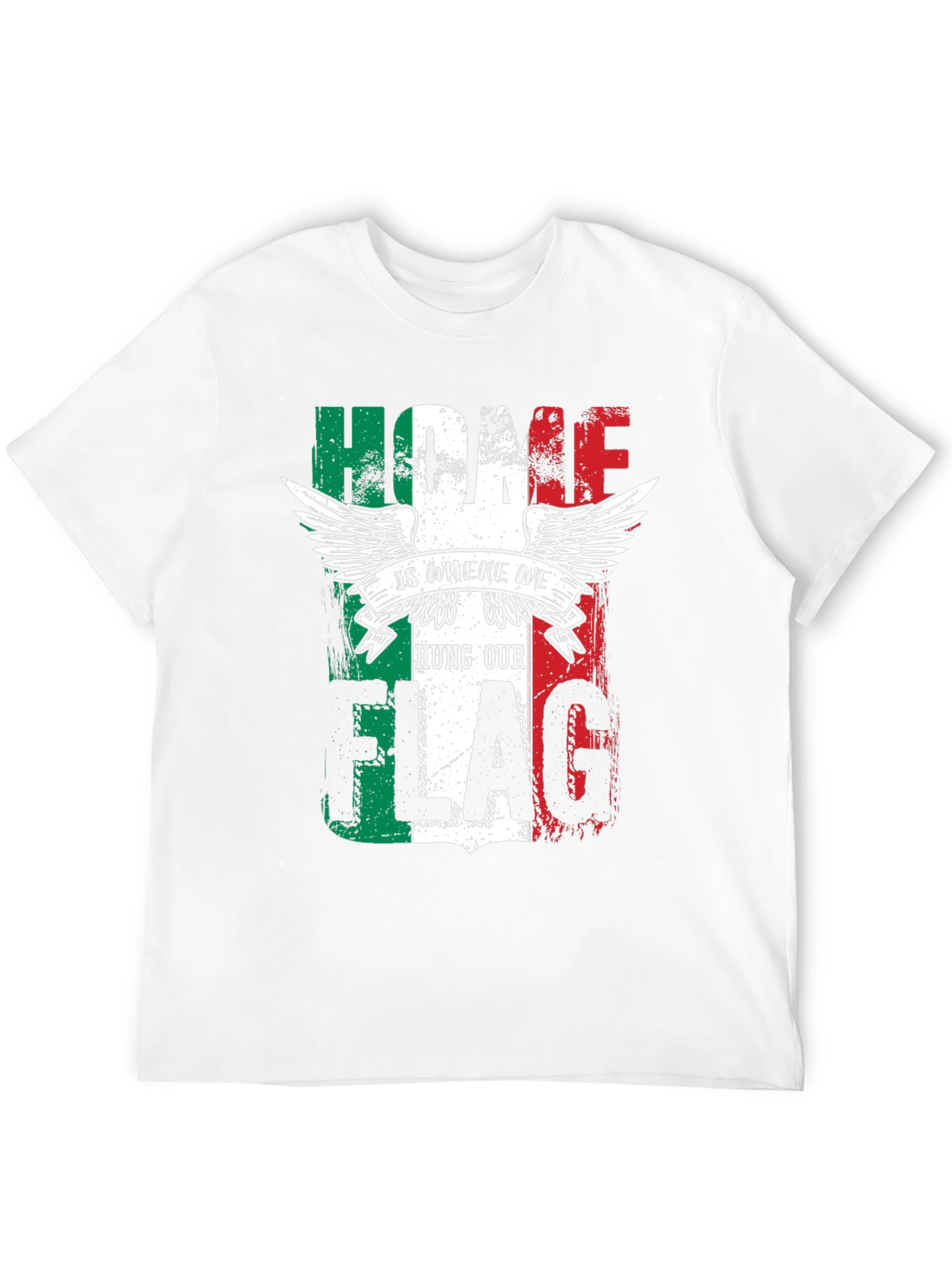 Italian Flag Home T-Shirt