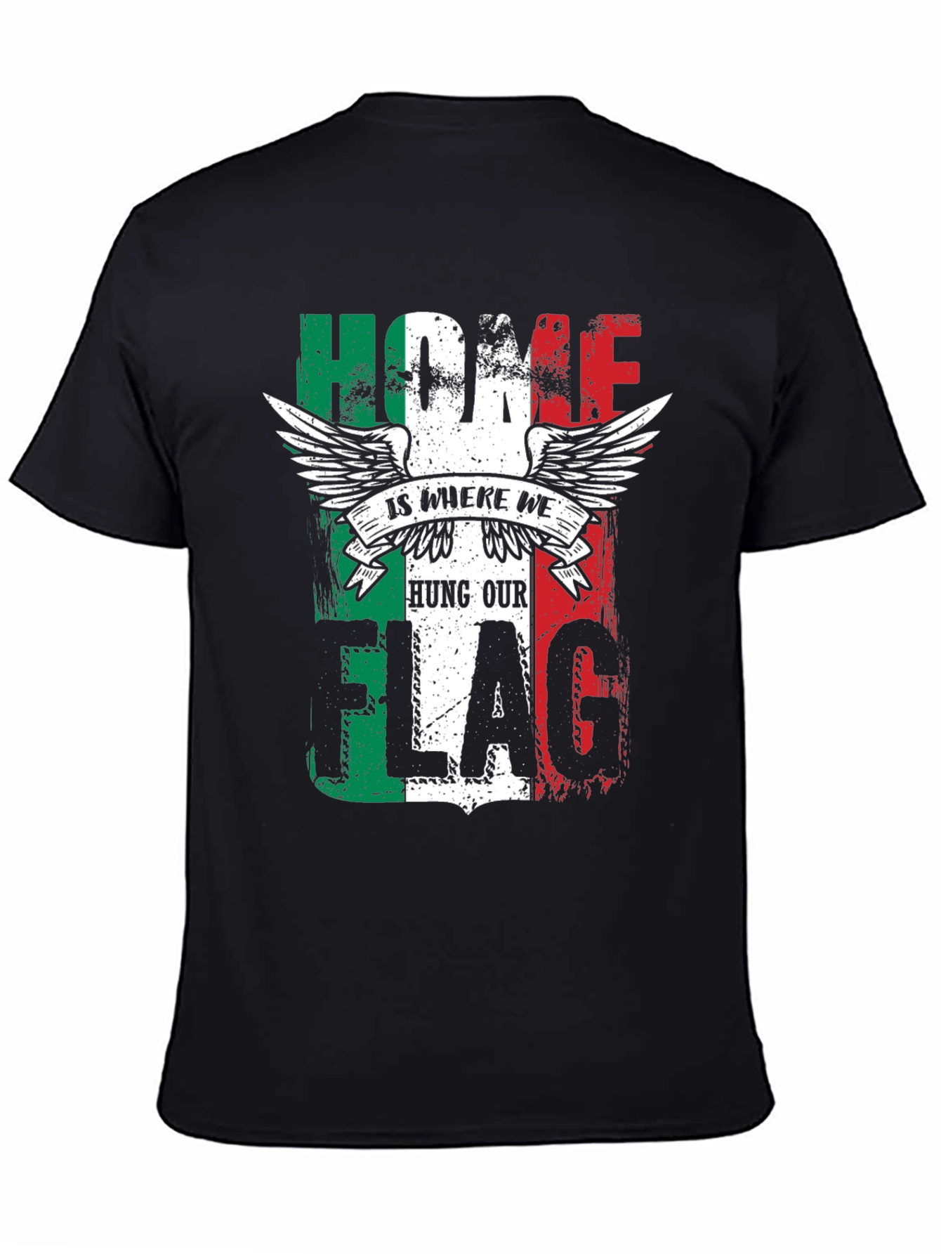 Italian Flag Home T-Shirt