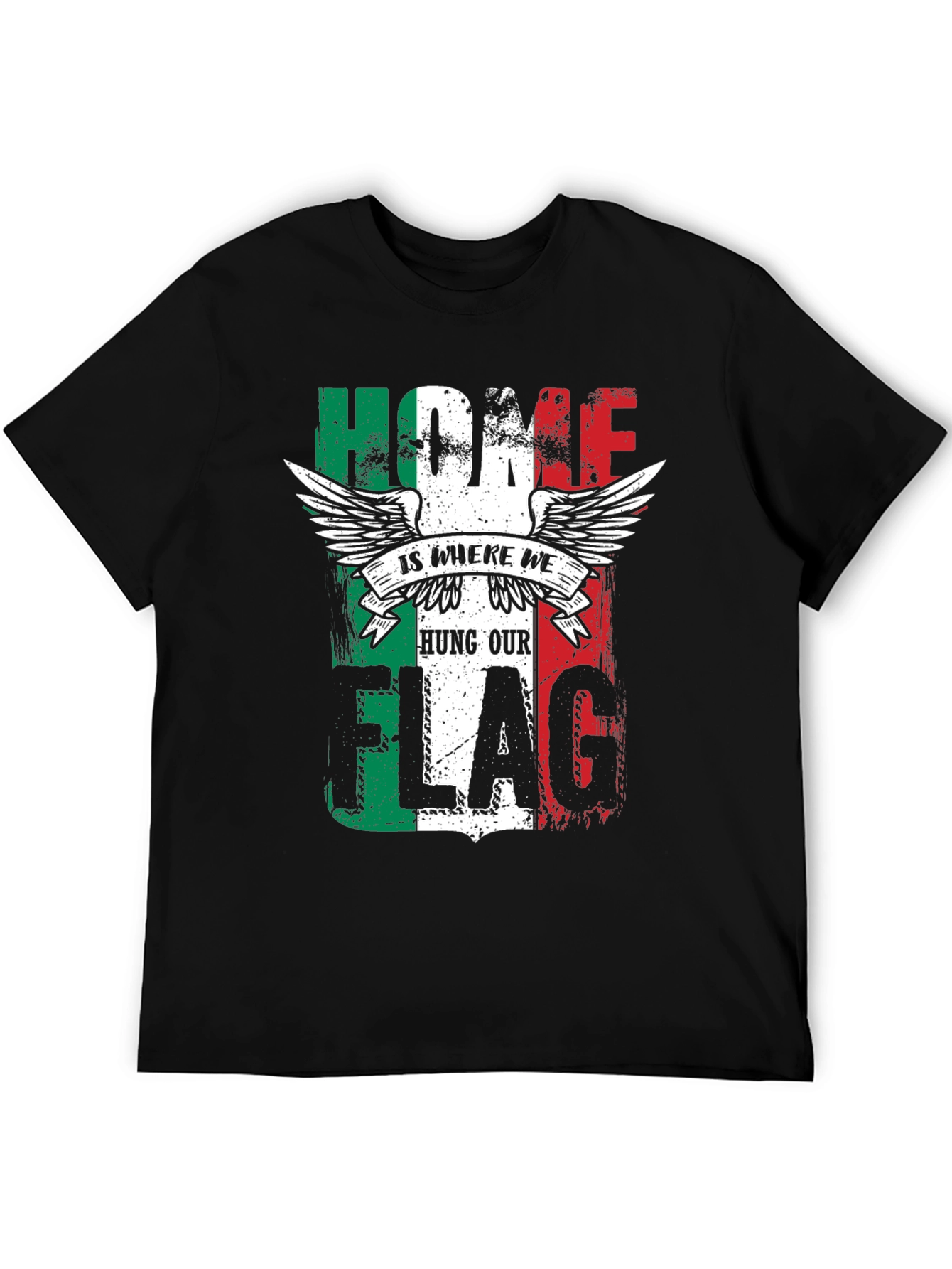 Italian Flag Home T-Shirt