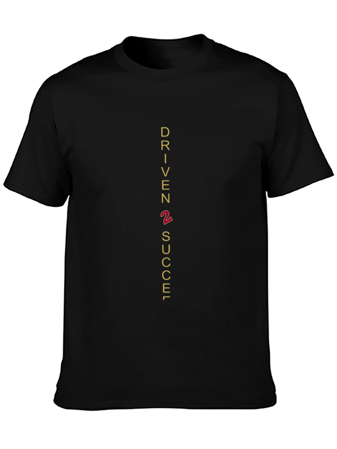 Driven 2 Succeed Graphic Tee - Black