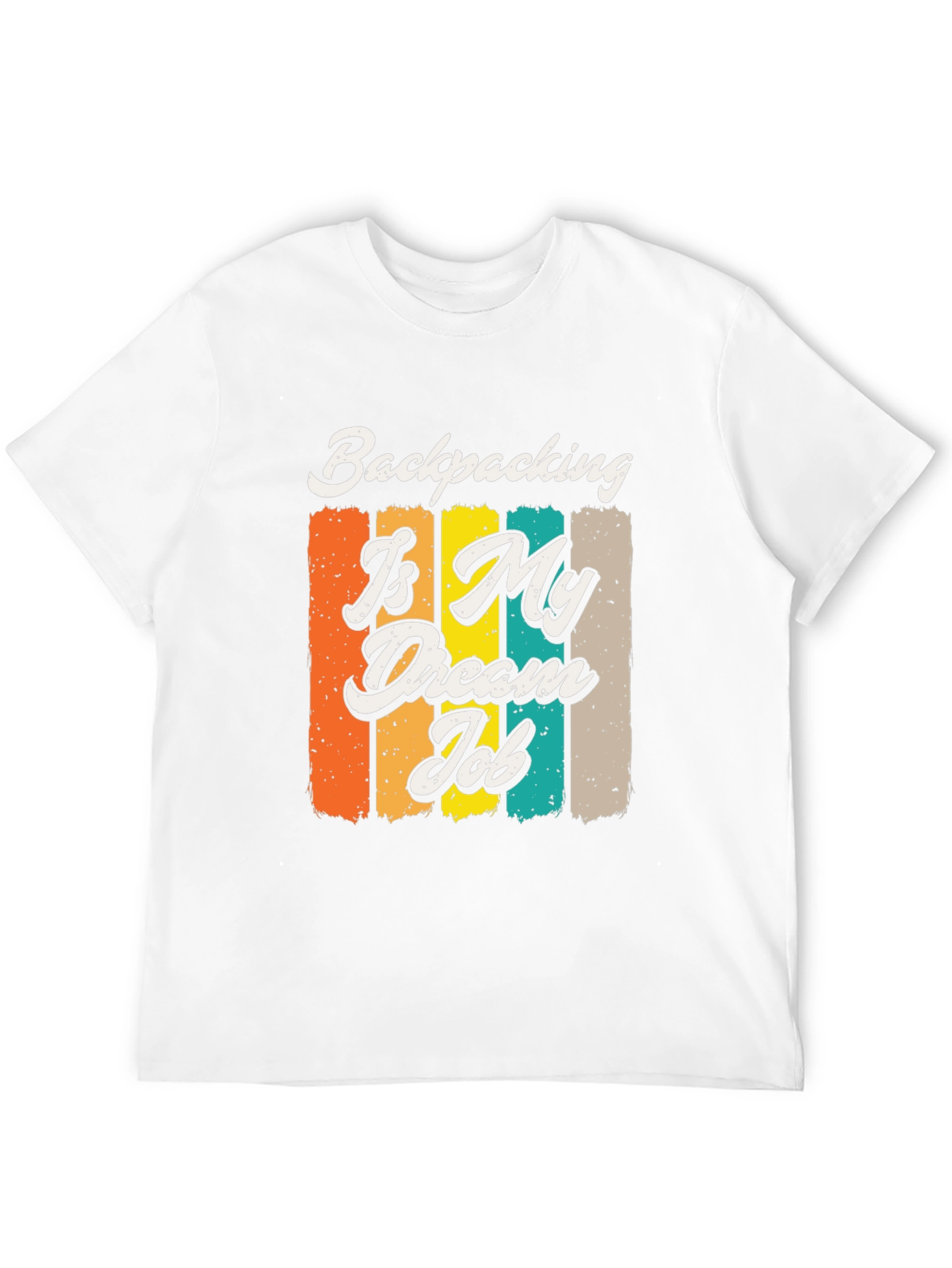 Backpacking Is My Dream Job Graphic Tee