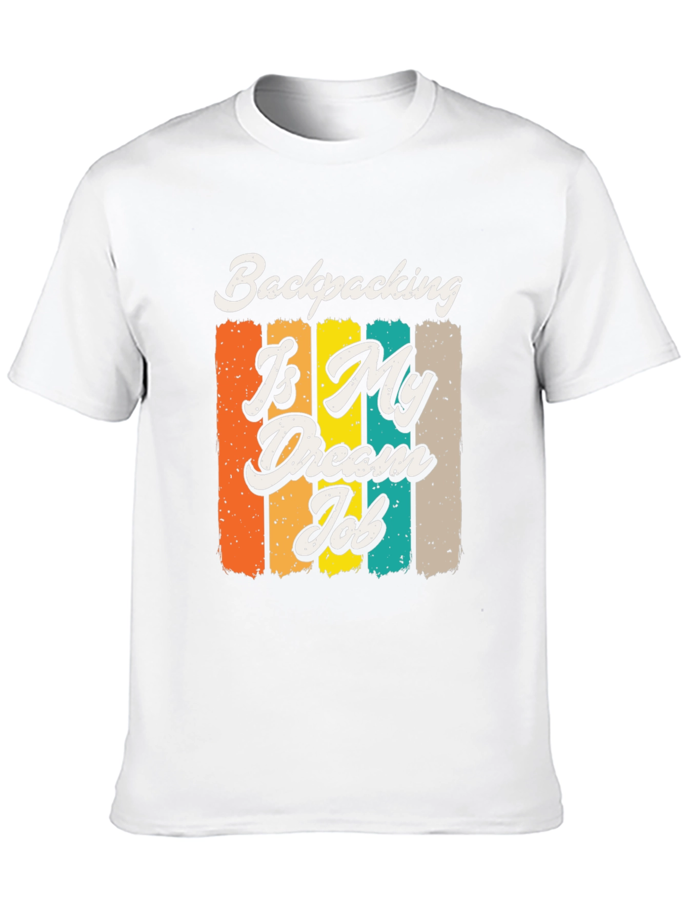 Backpacking Is My Dream Job Graphic Tee