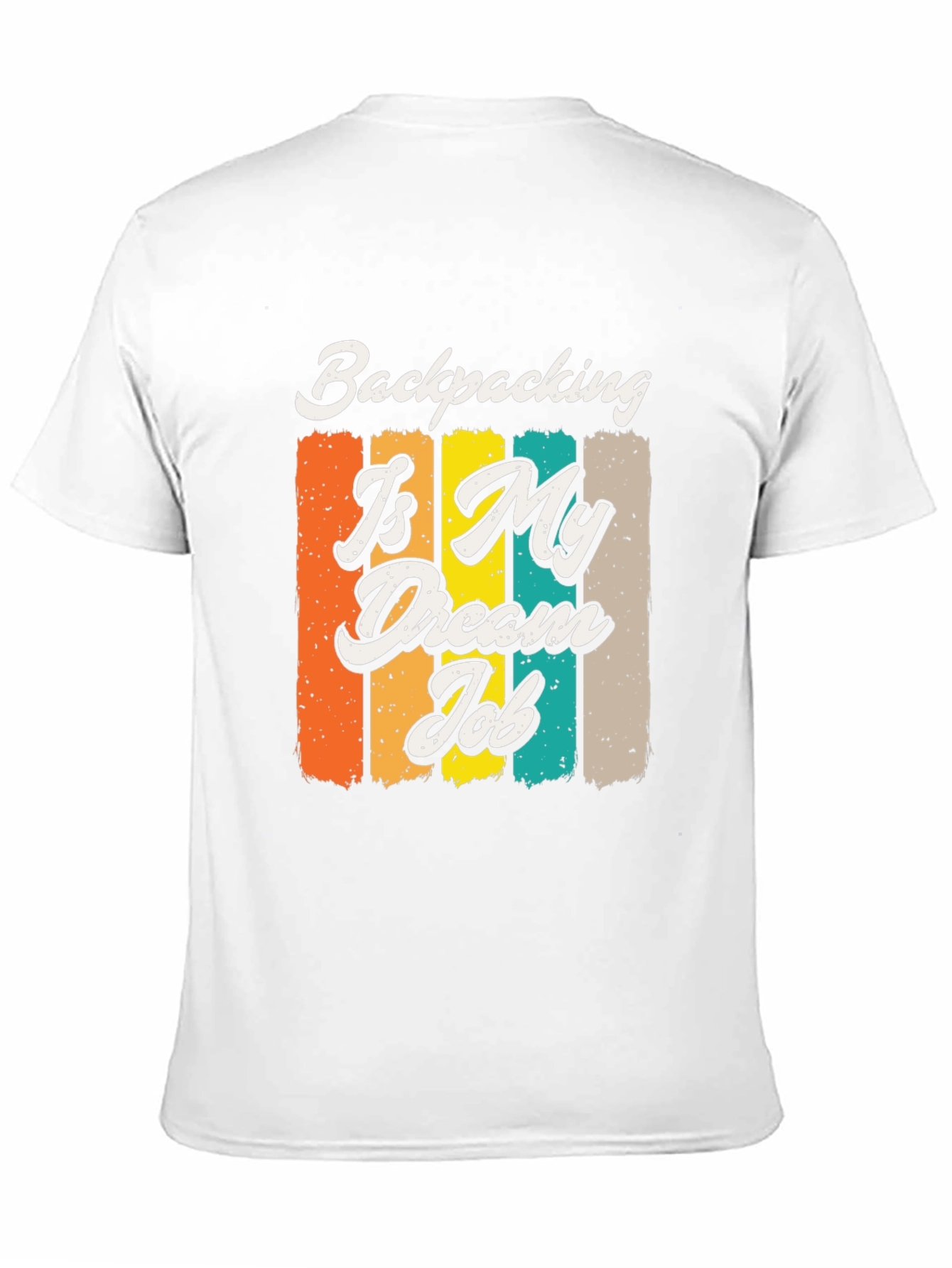 Backpacking Is My Dream Job Graphic Tee