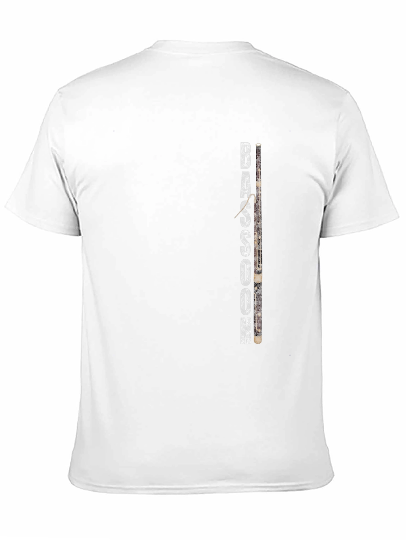 Bassoon Instrument Graphic Print T-Shirt