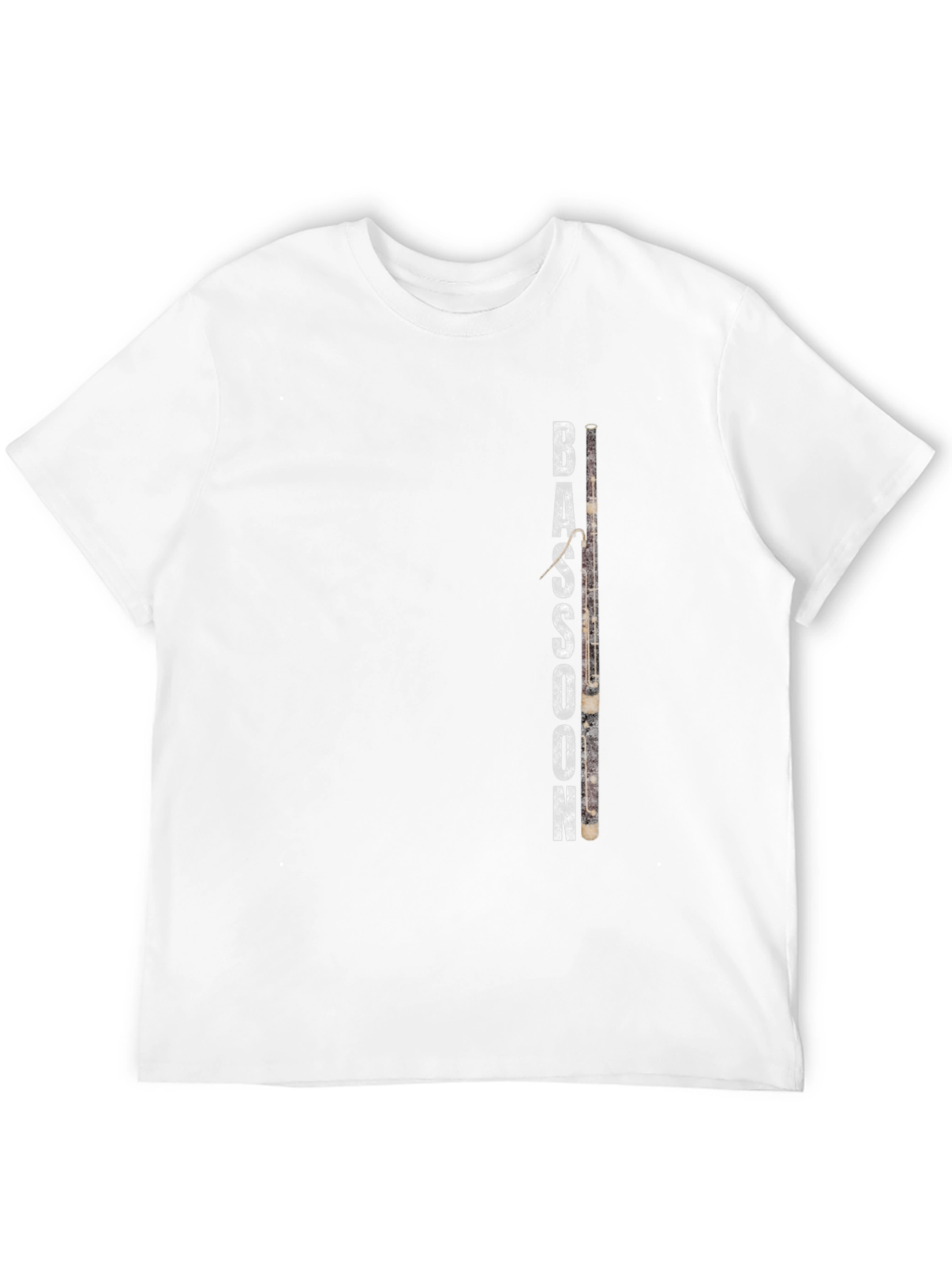 Bassoon Instrument Graphic Print T-Shirt