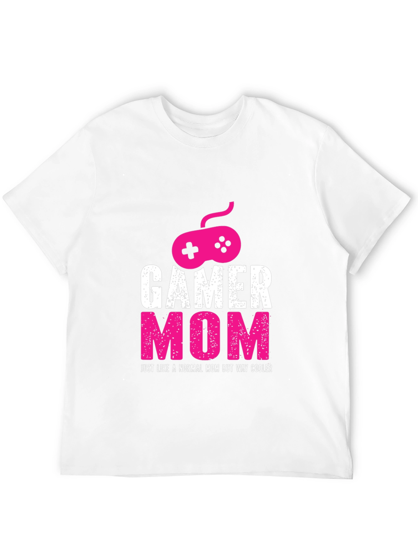 Gamer Mom Graphic T-Shirt - Fun Cool Design