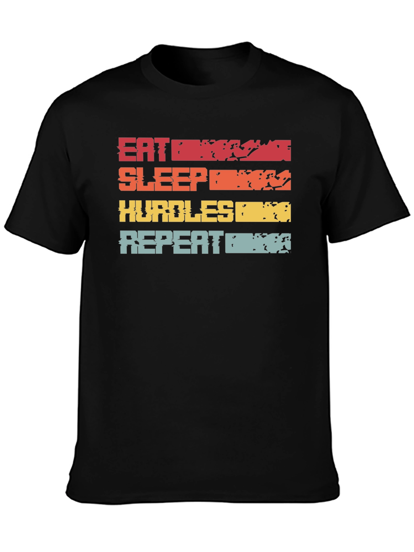 Eat Sleep Hurdles Repeat T-Shirt