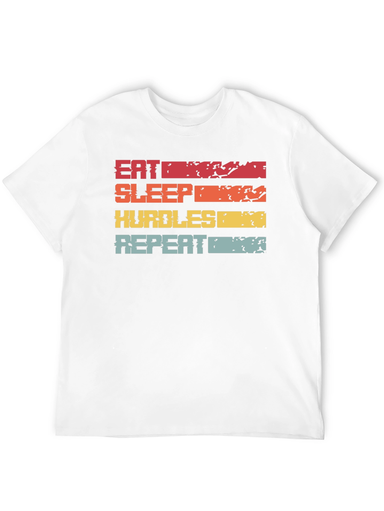Eat Sleep Hurdles Repeat T-Shirt