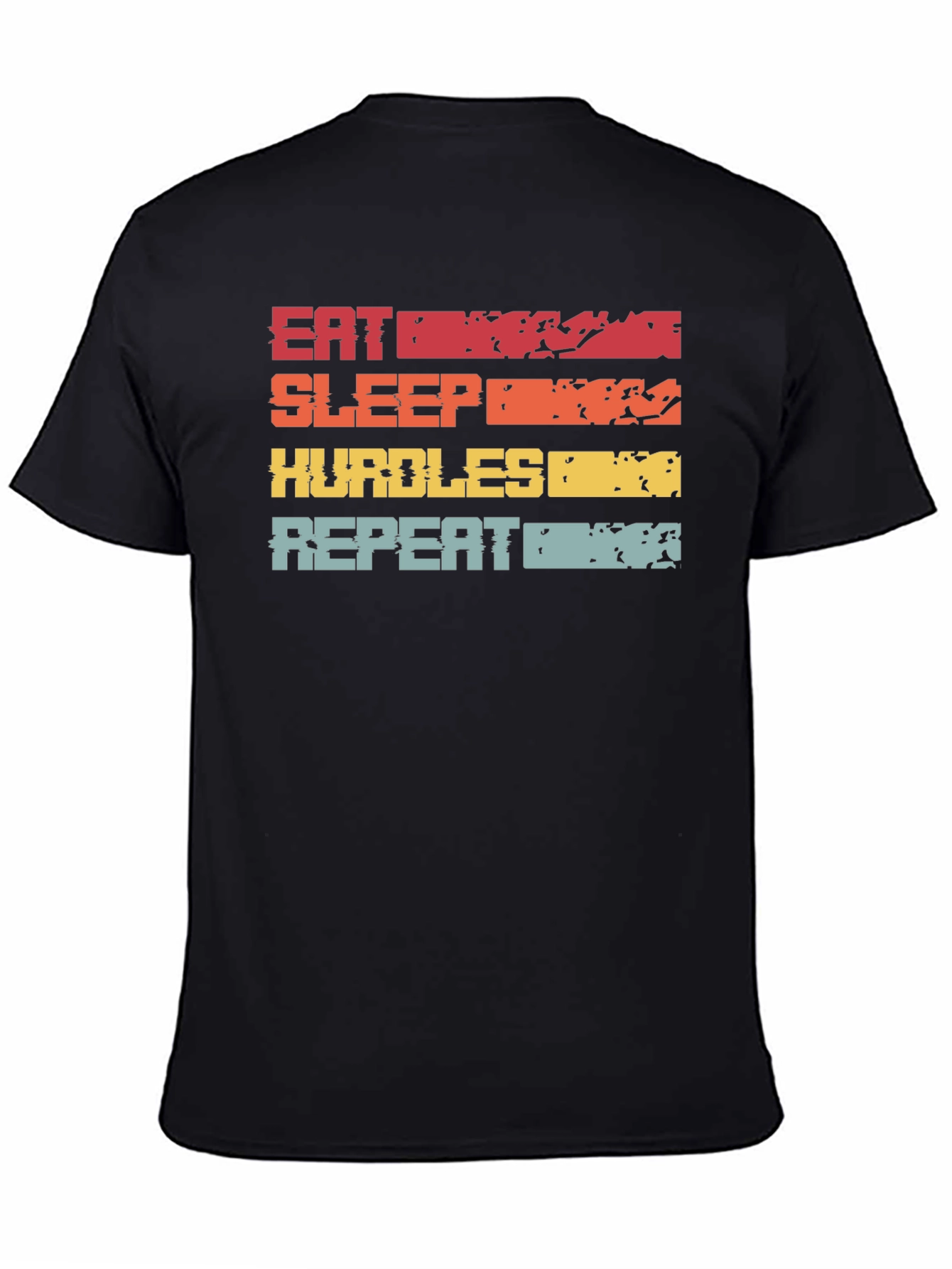 Eat Sleep Hurdles Repeat T-Shirt