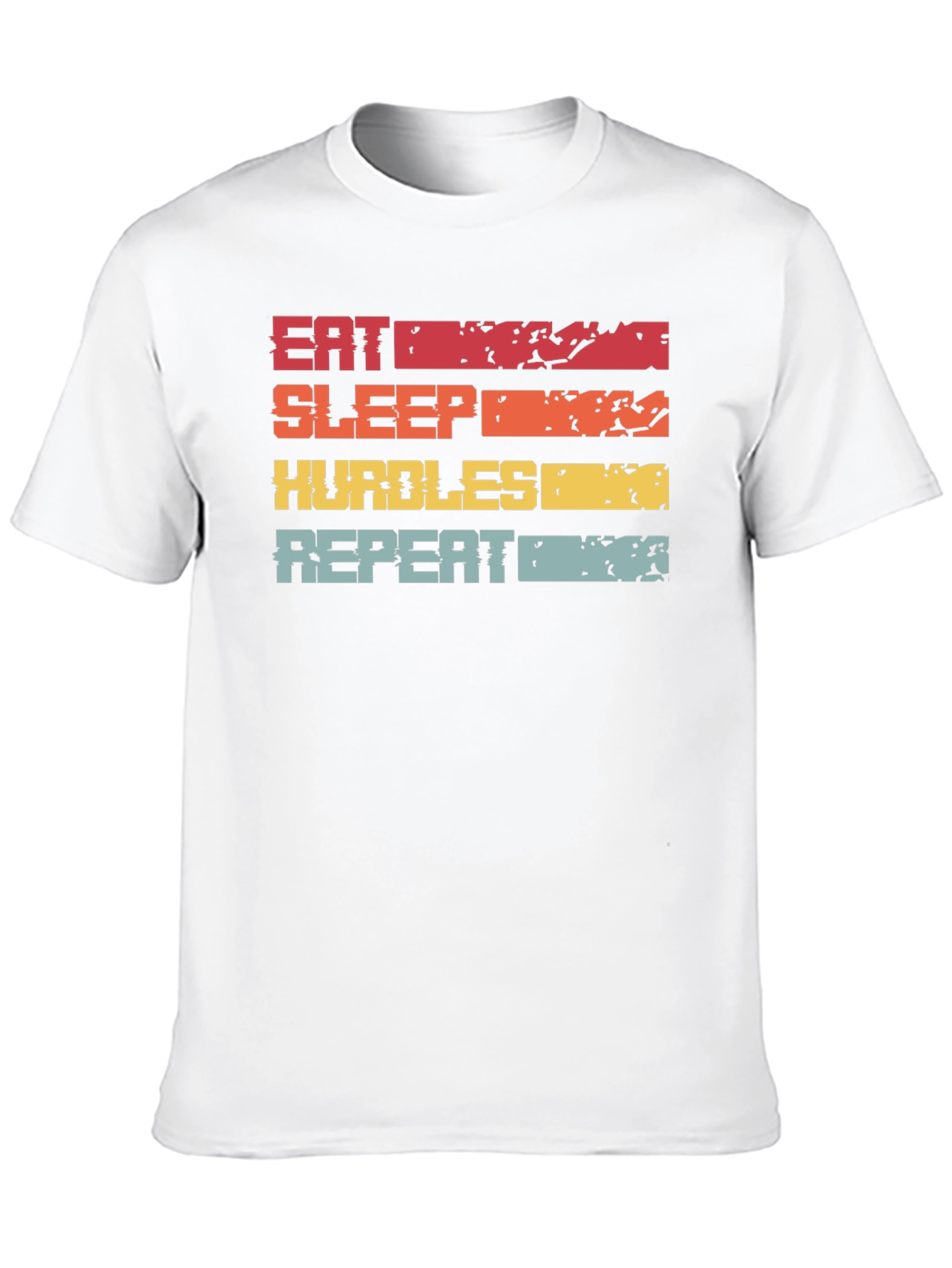 Eat Sleep Hurdles Repeat T-Shirt
