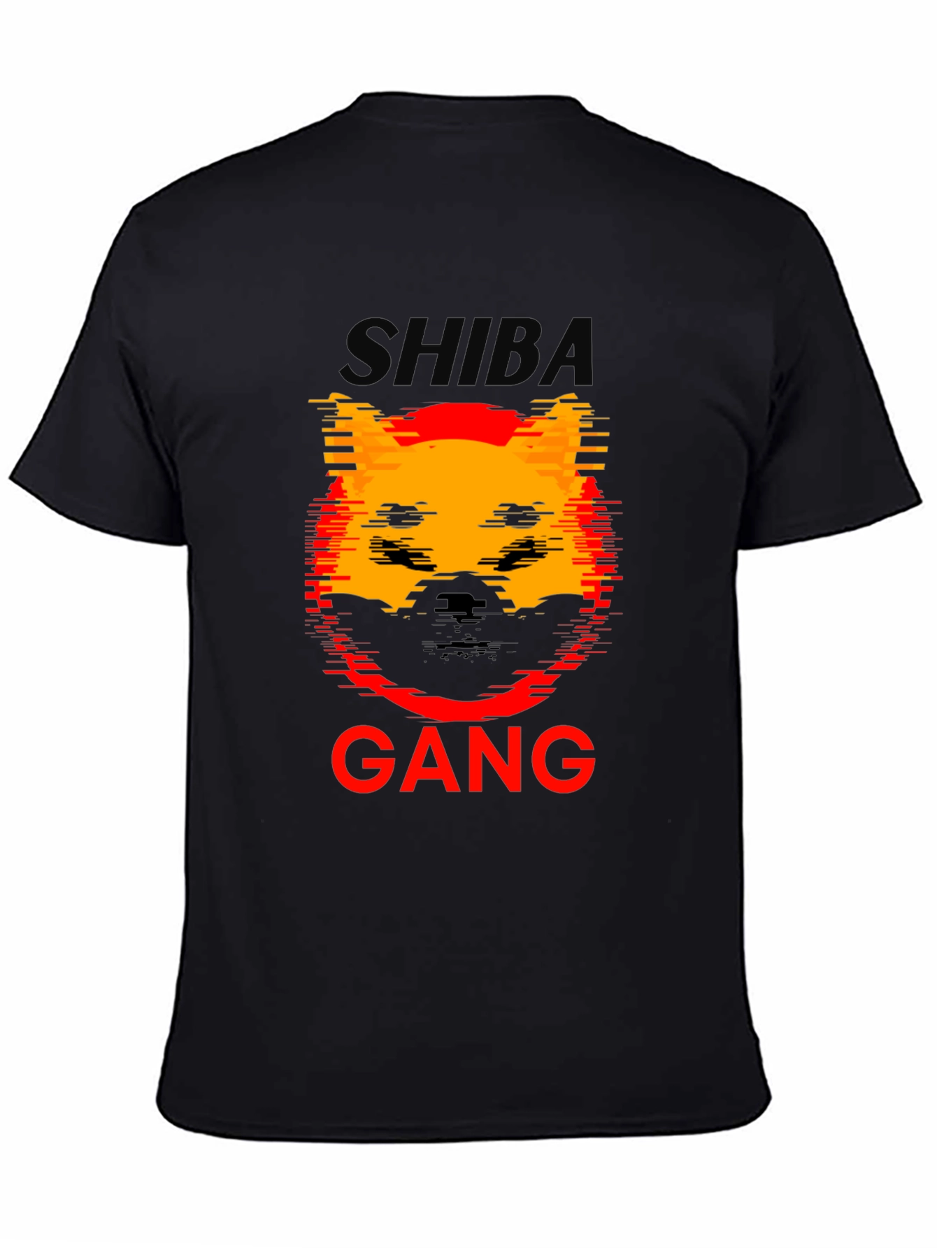 Shiba Gang Graphic Tee - Trendy Crypto Fashion