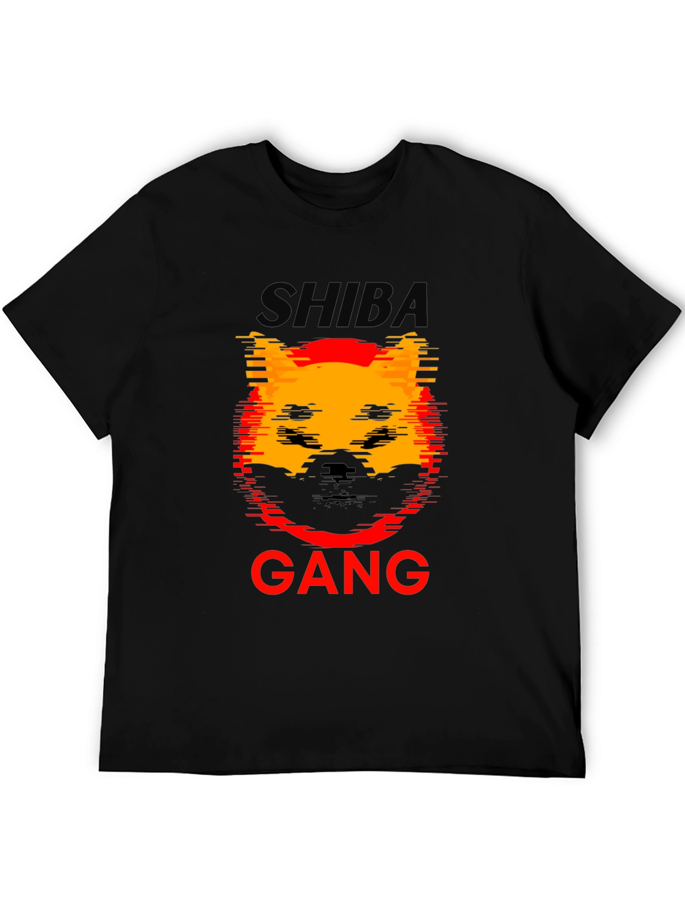 Shiba Gang Graphic Tee - Trendy Crypto Fashion