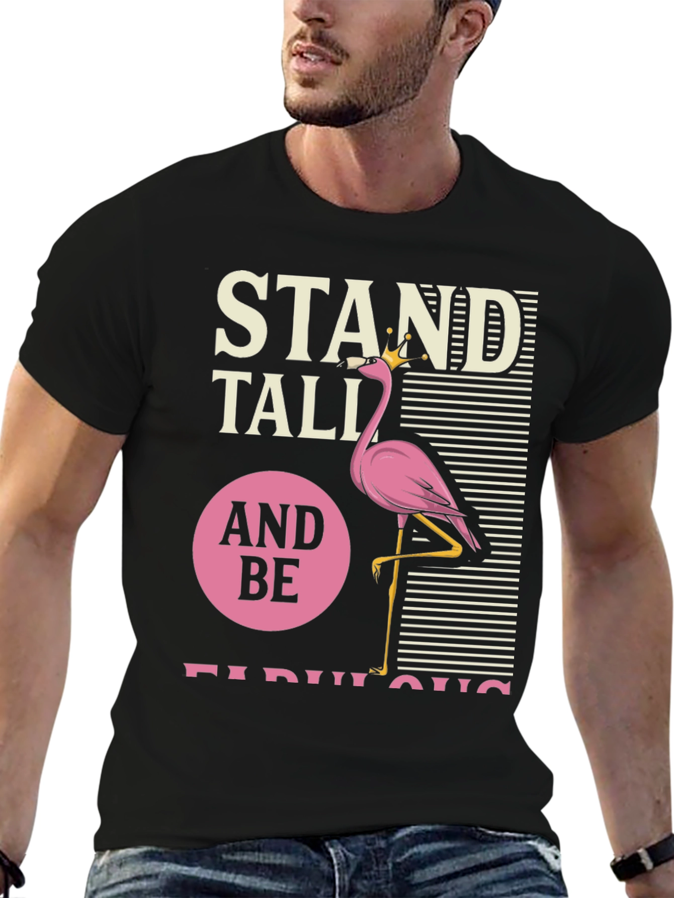 Stand Tall Flamingo T-Shirt