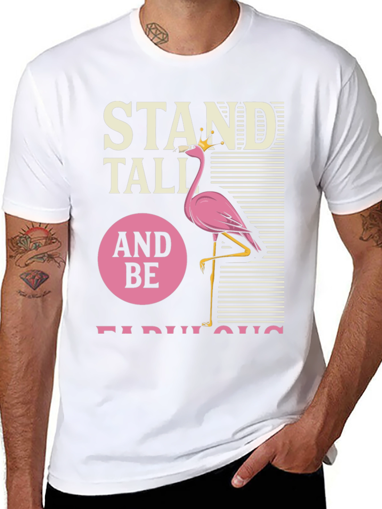 Stand Tall Flamingo T-Shirt