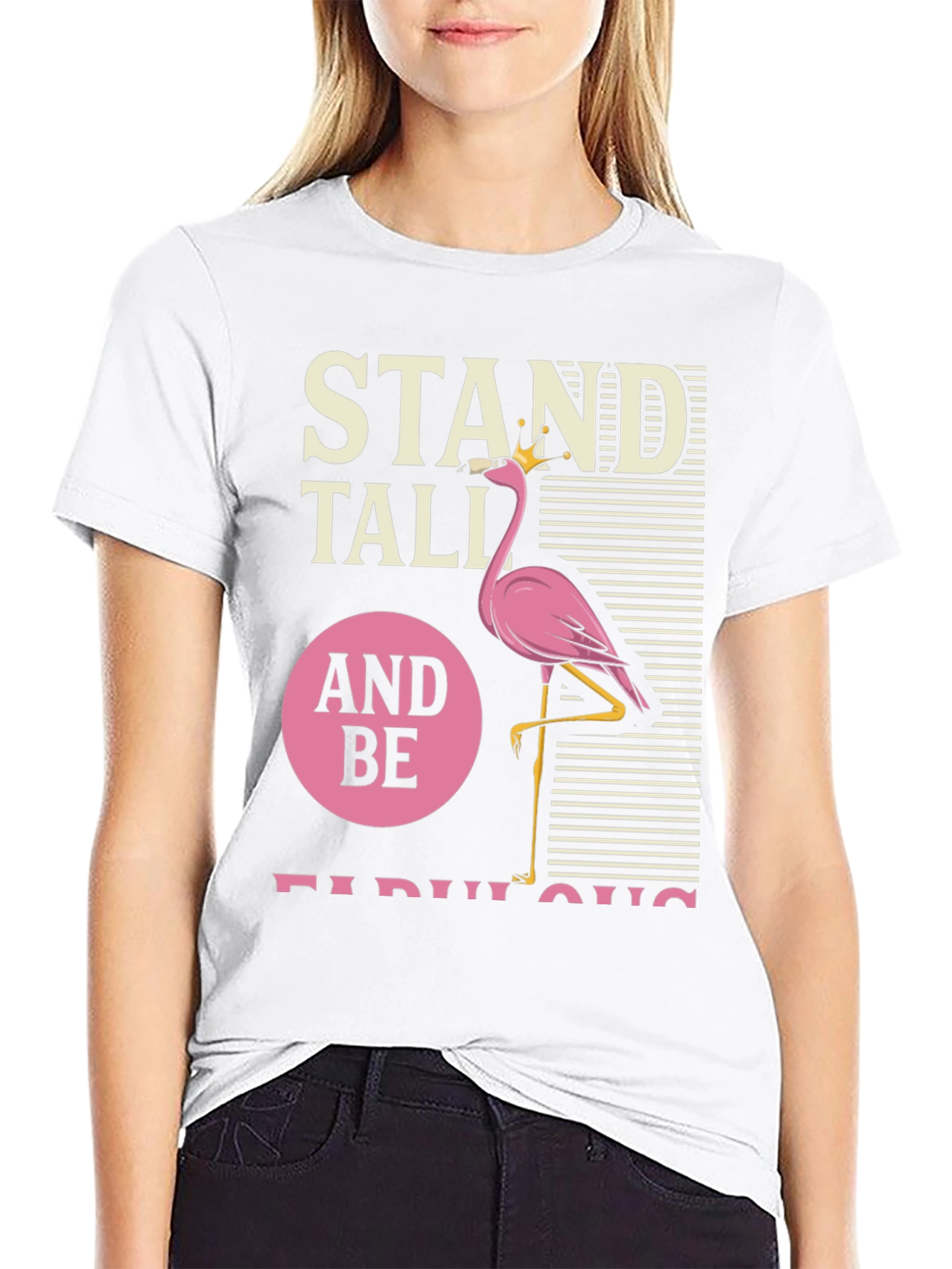 Stand Tall Flamingo T-Shirt