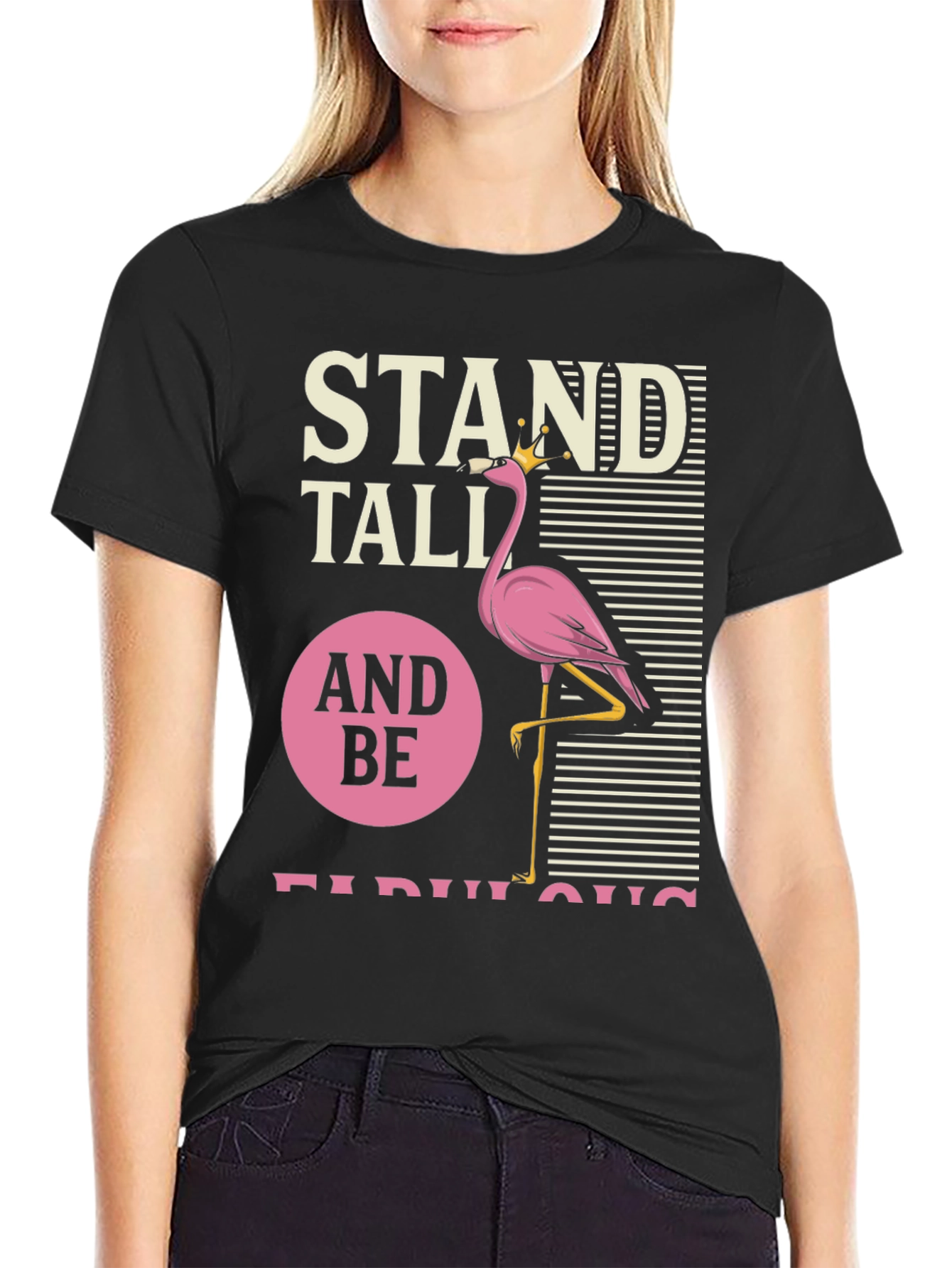Stand Tall Flamingo T-Shirt
