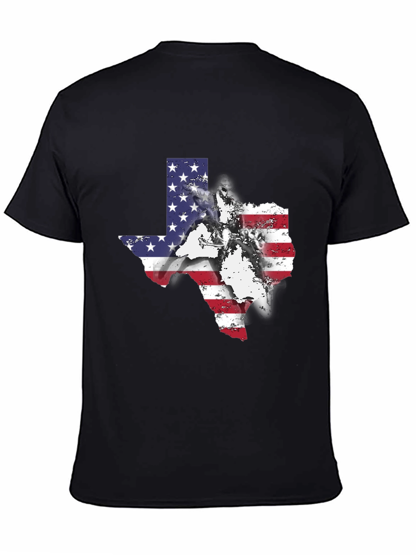 Texas Flag Graphic Tee - Patriotic Style