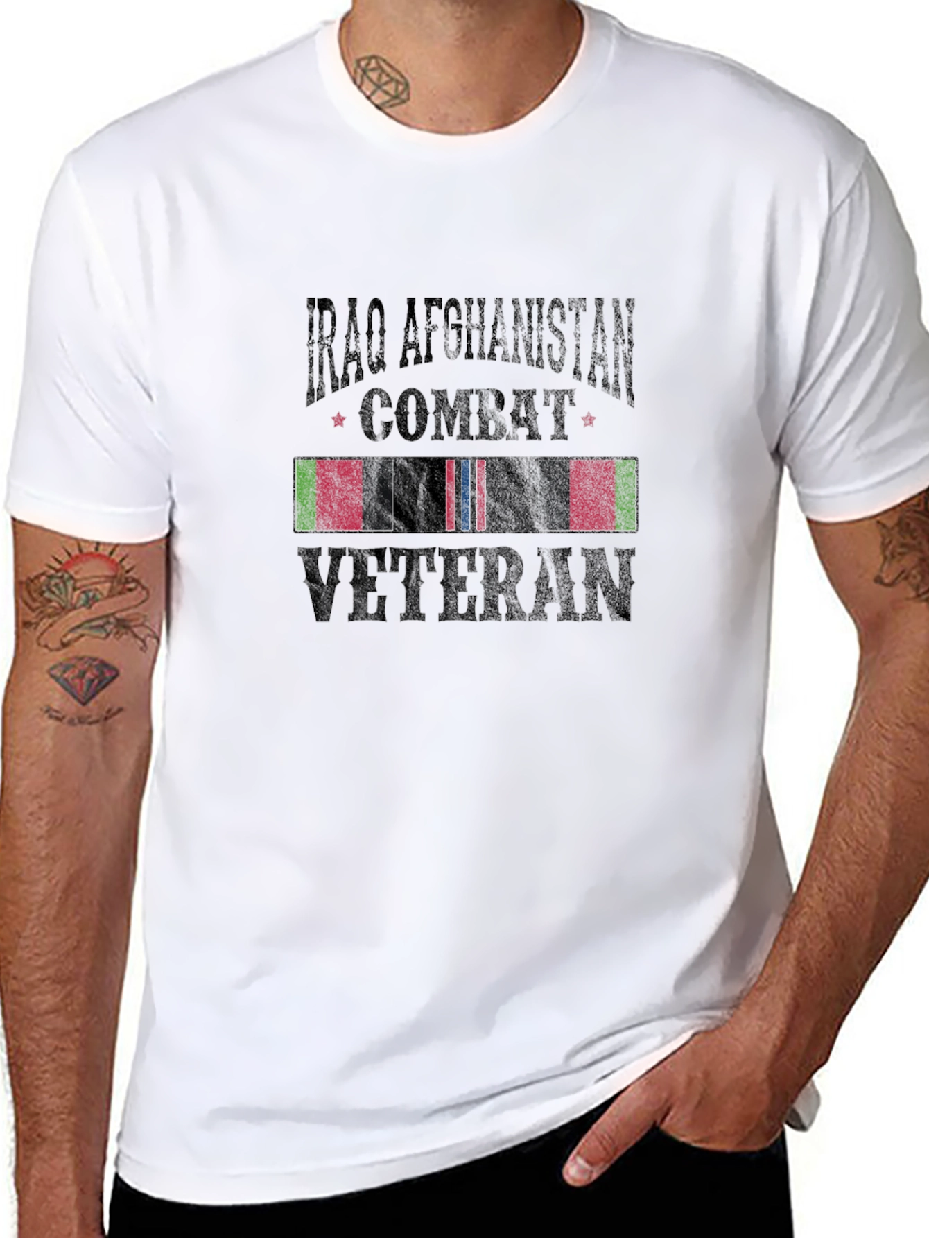Iraq Afghanistan Veteran T-Shirt