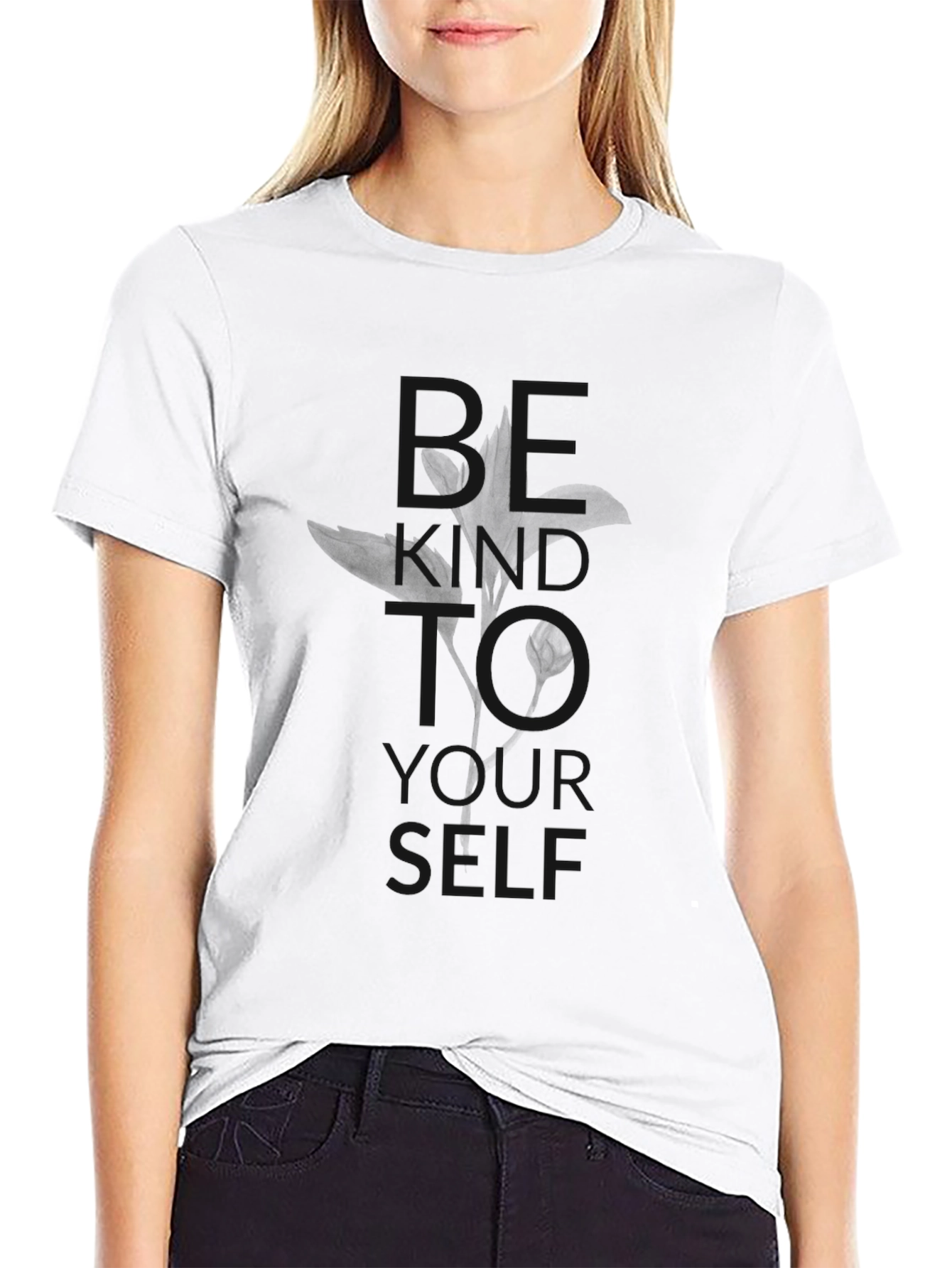 Be Kind to Yourself Black T-Shirt