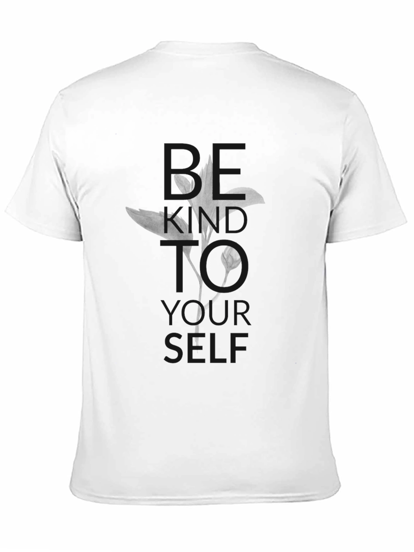 Be Kind to Yourself Black T-Shirt