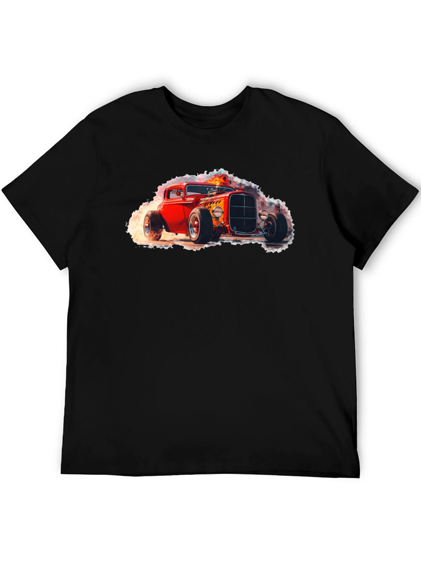Hot Rod Graphic Tee - Classic Car T-Shirt