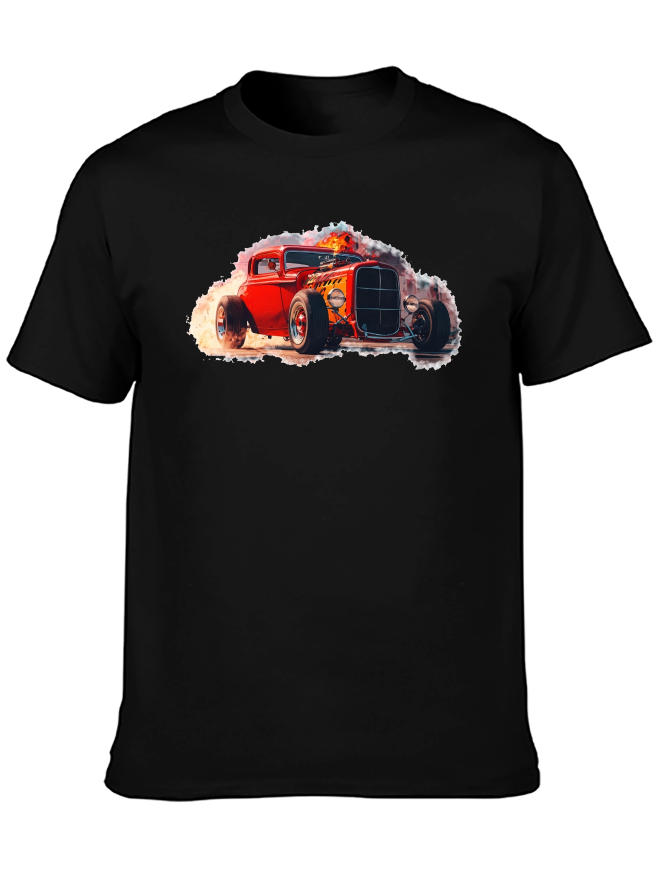 Hot Rod Graphic Tee - Classic Car T-Shirt
