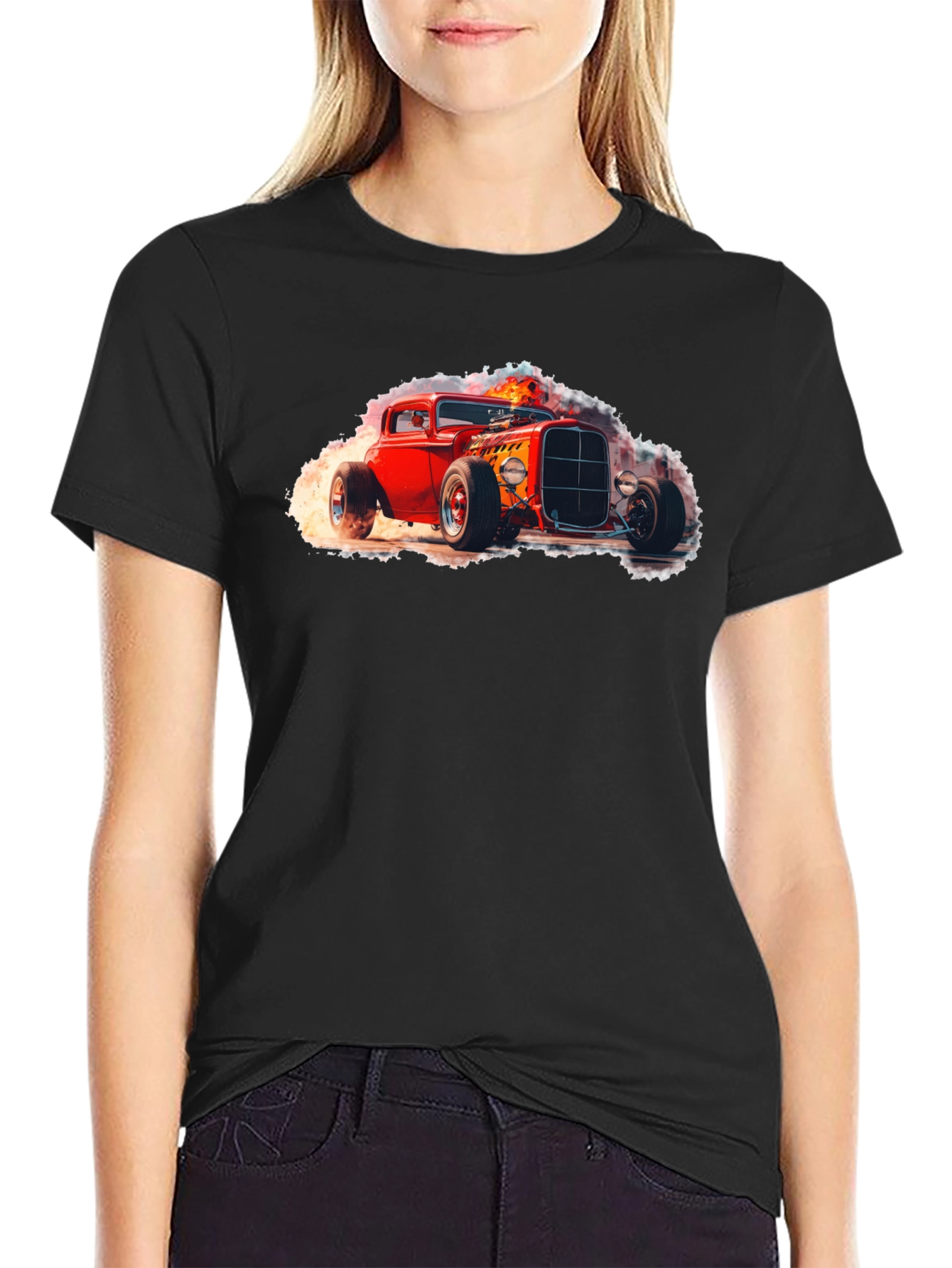 Hot Rod Graphic Tee - Classic Car T-Shirt