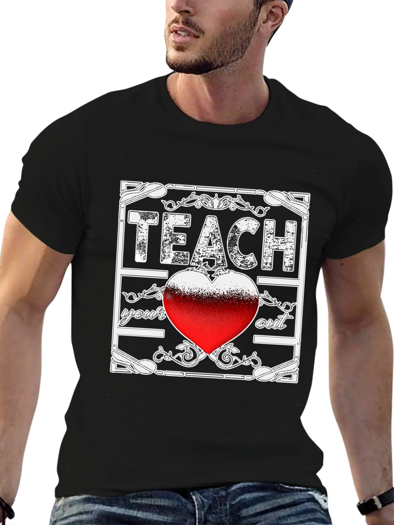 Teach Your Heart Out Graphic Tee - Teacher Appreciation