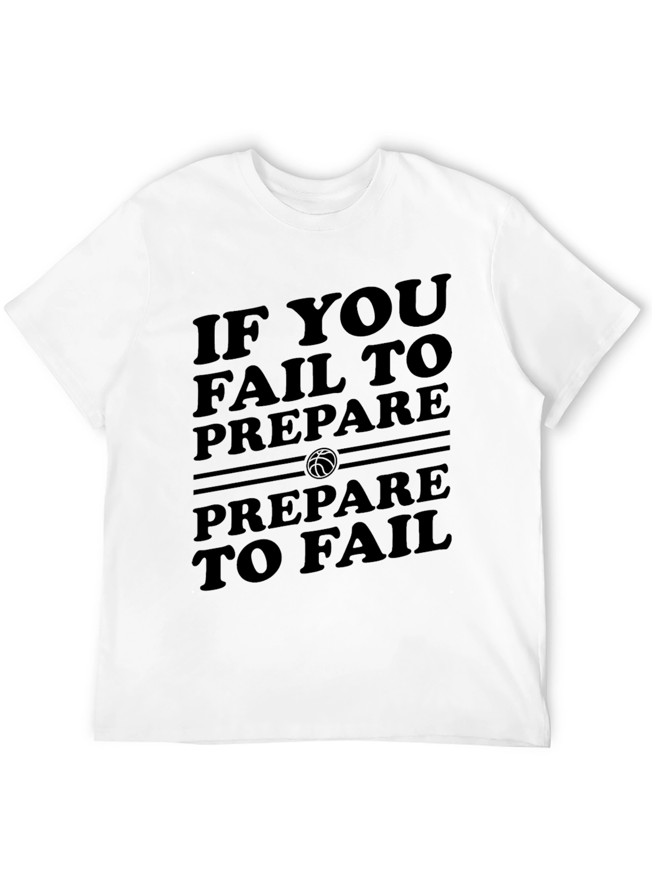 Basketball Quote T-Shirt: Prepare to Succeed