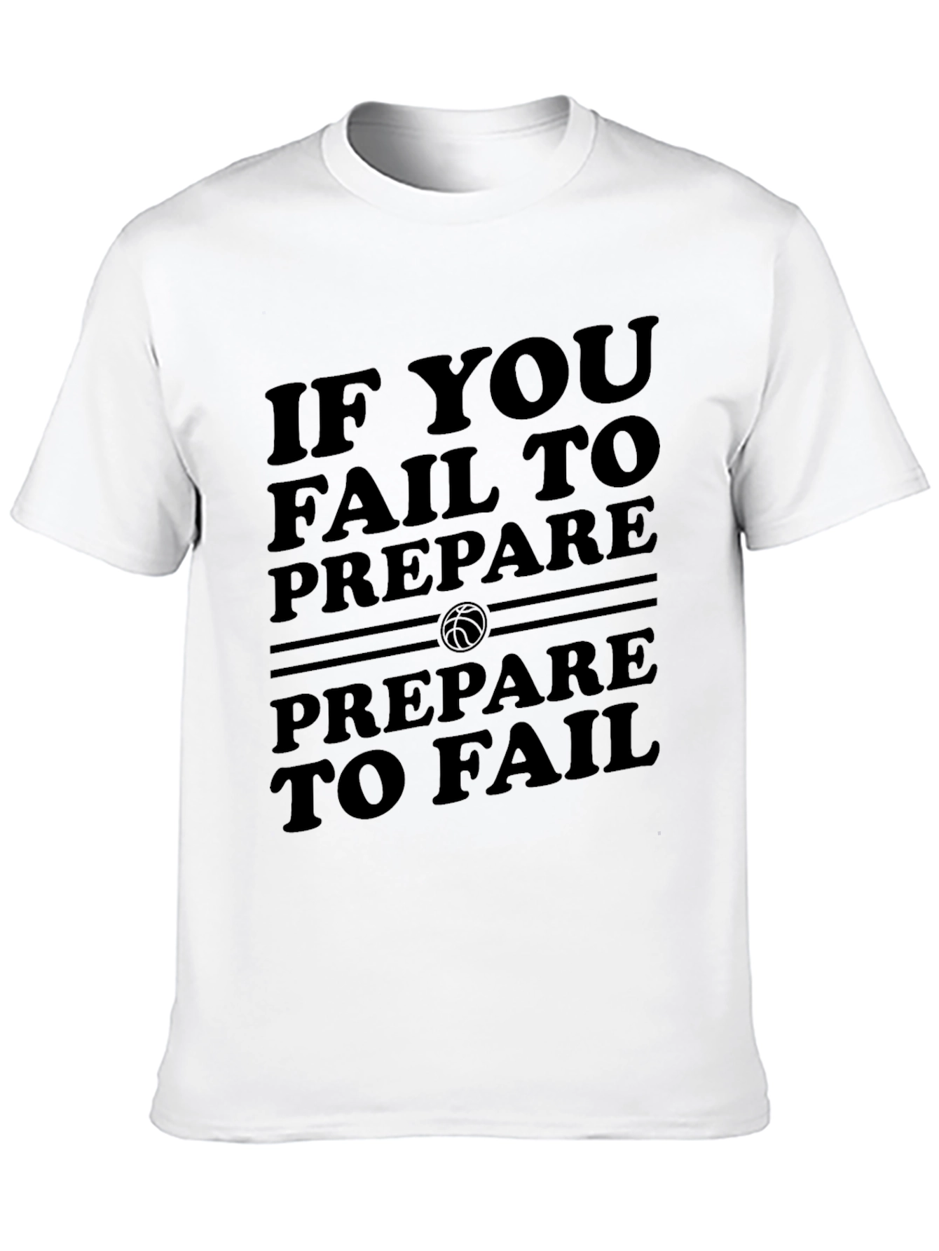 Basketball Quote T-Shirt: Prepare to Succeed