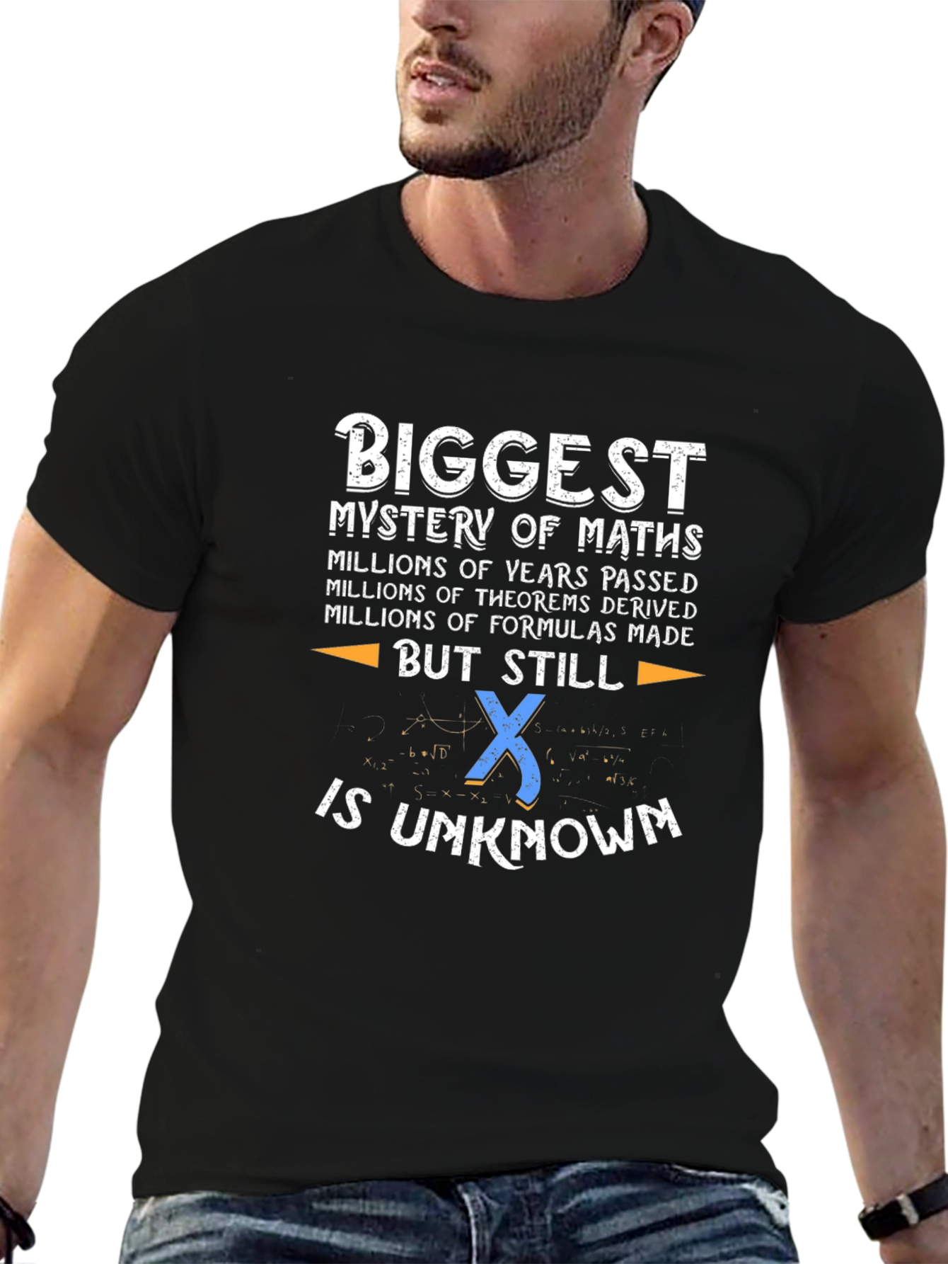 Math Mystery T-Shirt - X is Unknown