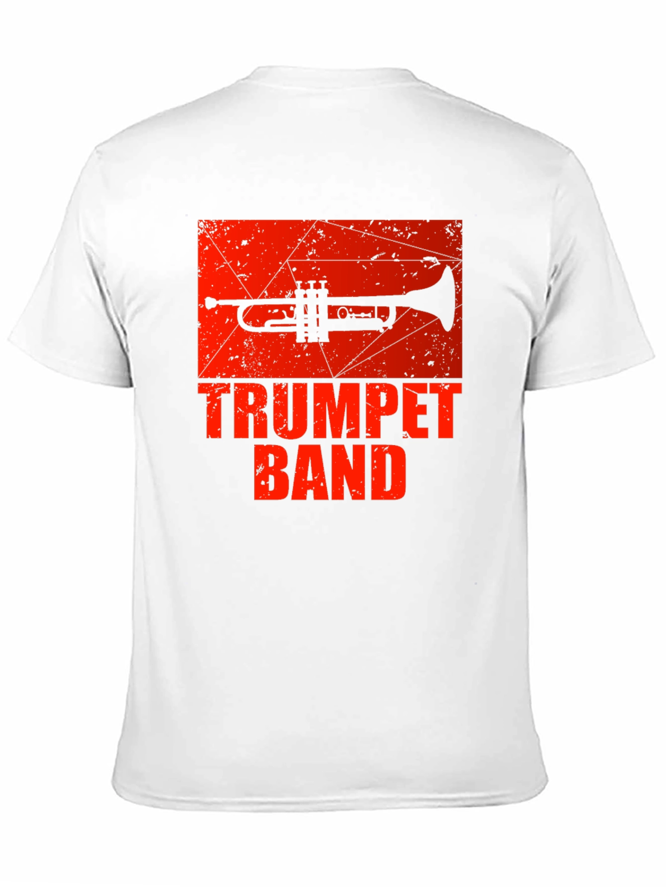 Trumpet Band Graphic Tee - Music Lovers T-Shirt