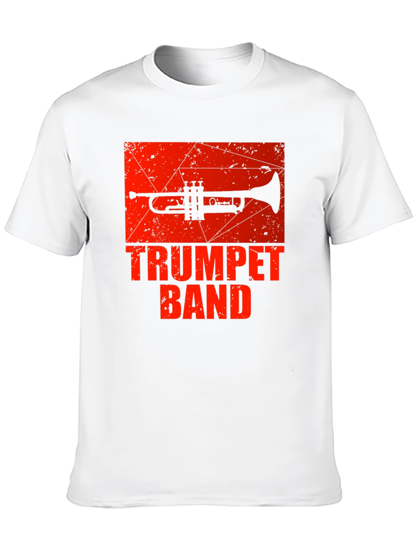 Trumpet Band Graphic Tee - Music Lovers T-Shirt