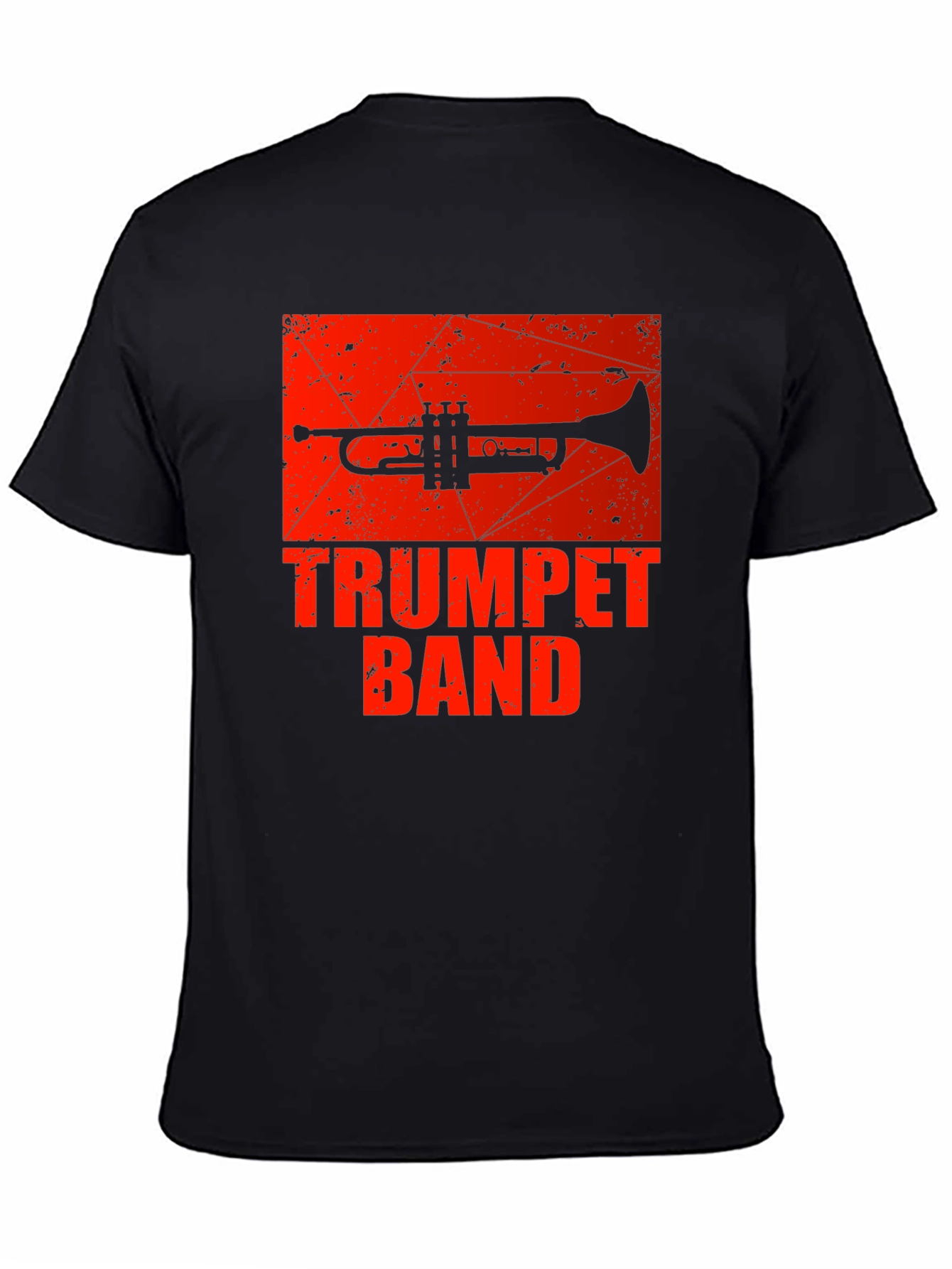 Trumpet Band Graphic Tee - Music Lovers T-Shirt