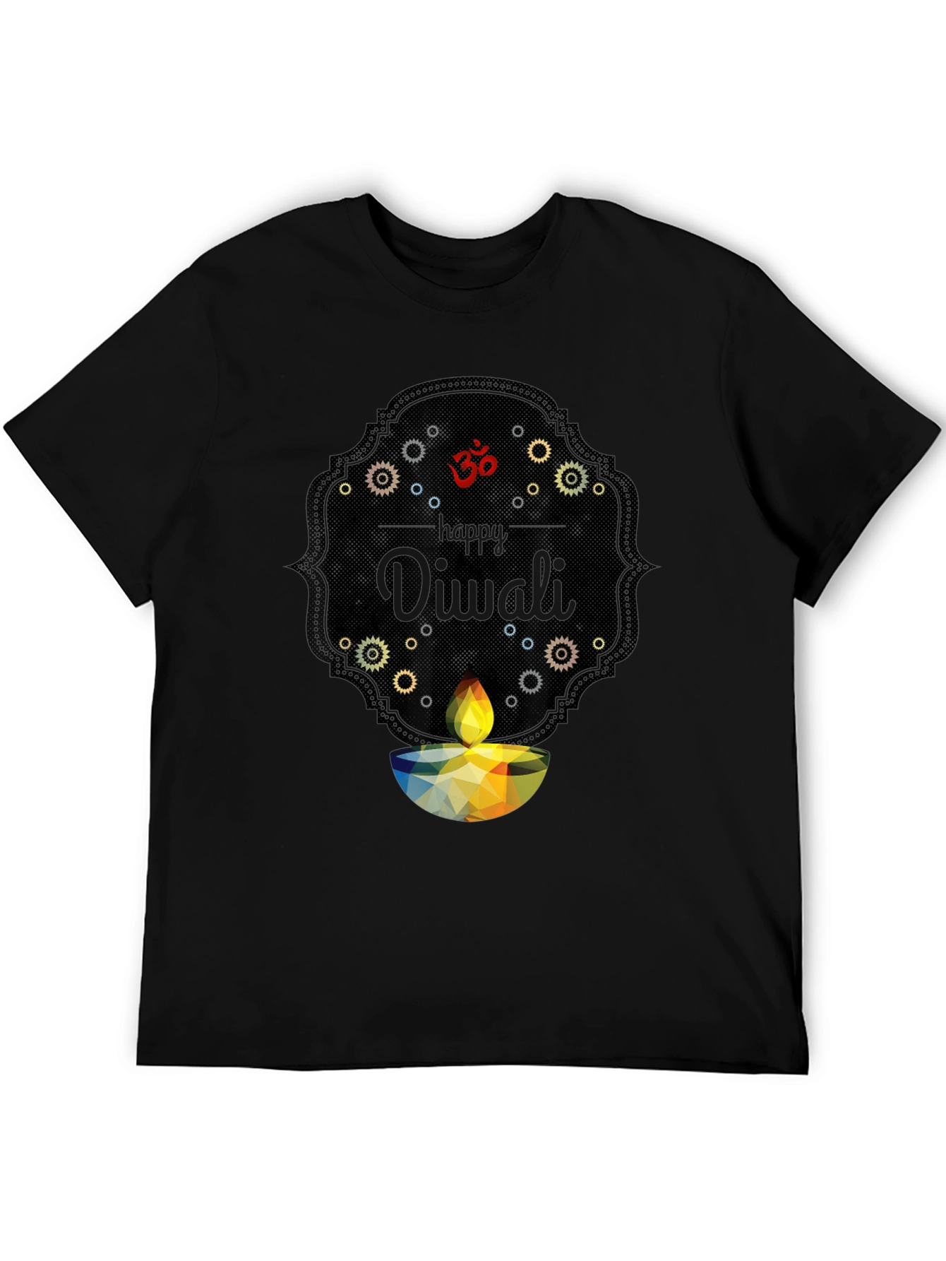 Happy Diwali Graphic Tee - Stylish Festive Design