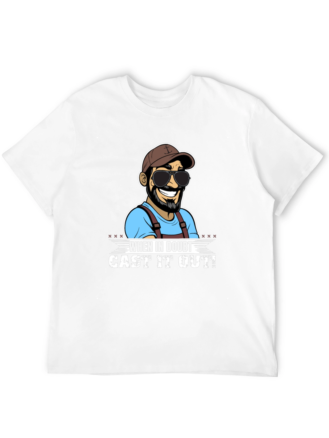 Cast it Out T-Shirt - Fisherman Humor Tee