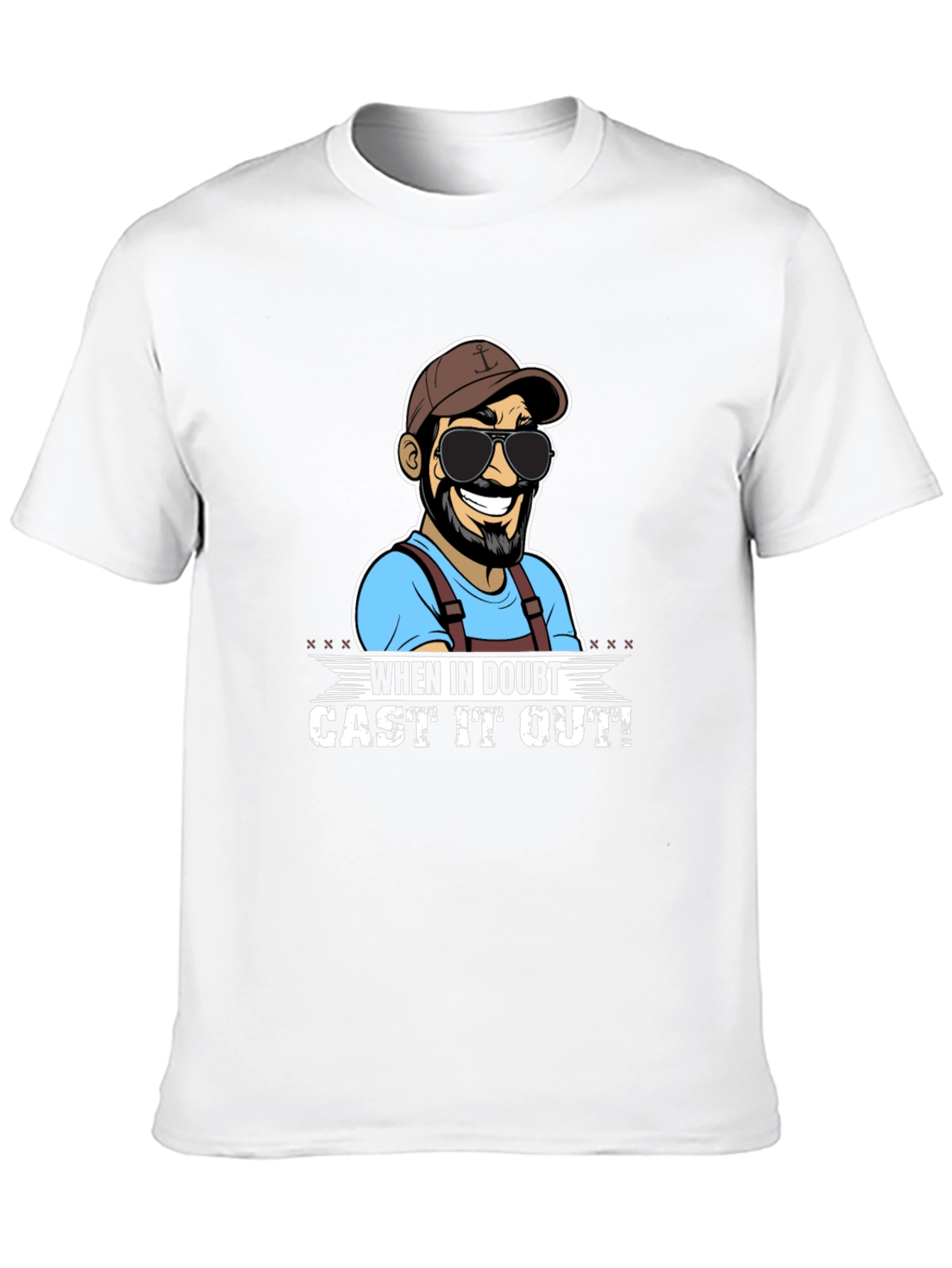 Cast it Out T-Shirt - Fisherman Humor Tee