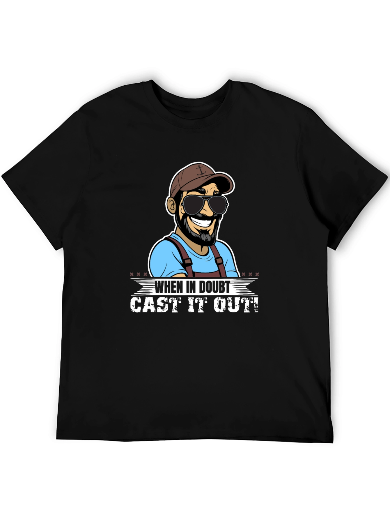 Cast it Out T-Shirt - Fisherman Humor Tee