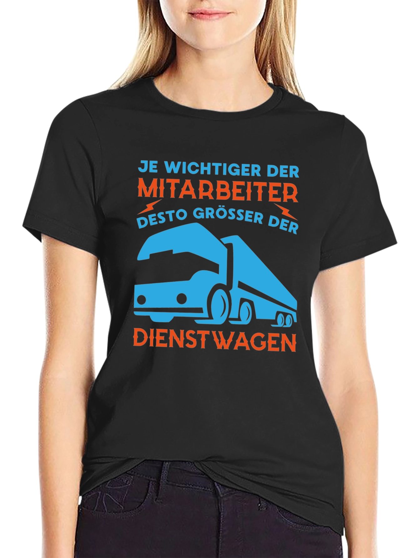 Funny Trucker T-Shirt - German Phrase
